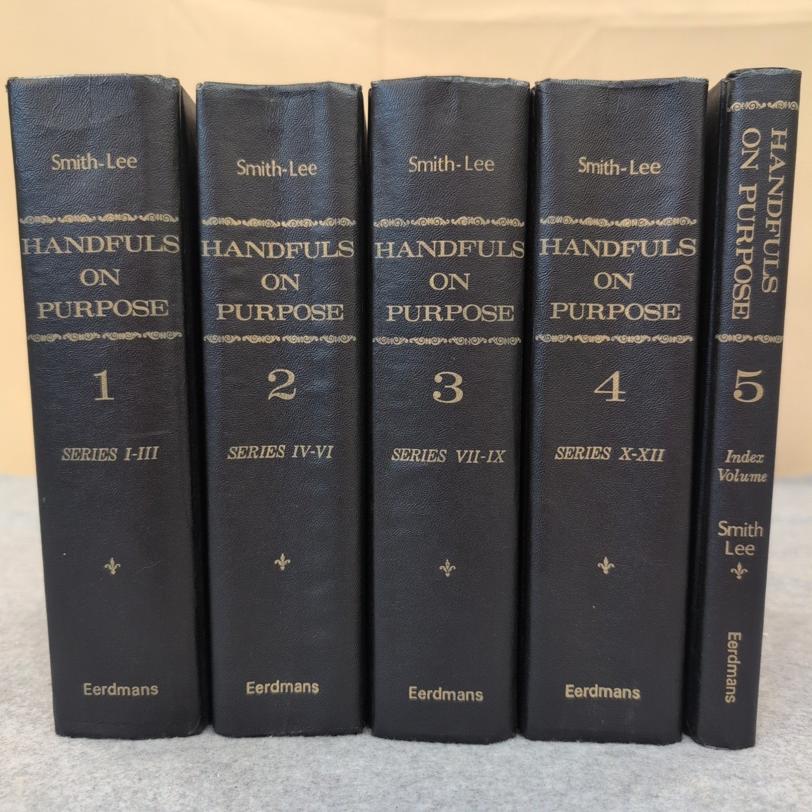 Handfuls on Purpose Complete 12 Vol Set Bound in 5 Volumes Set Eerdmans Vtg 1980