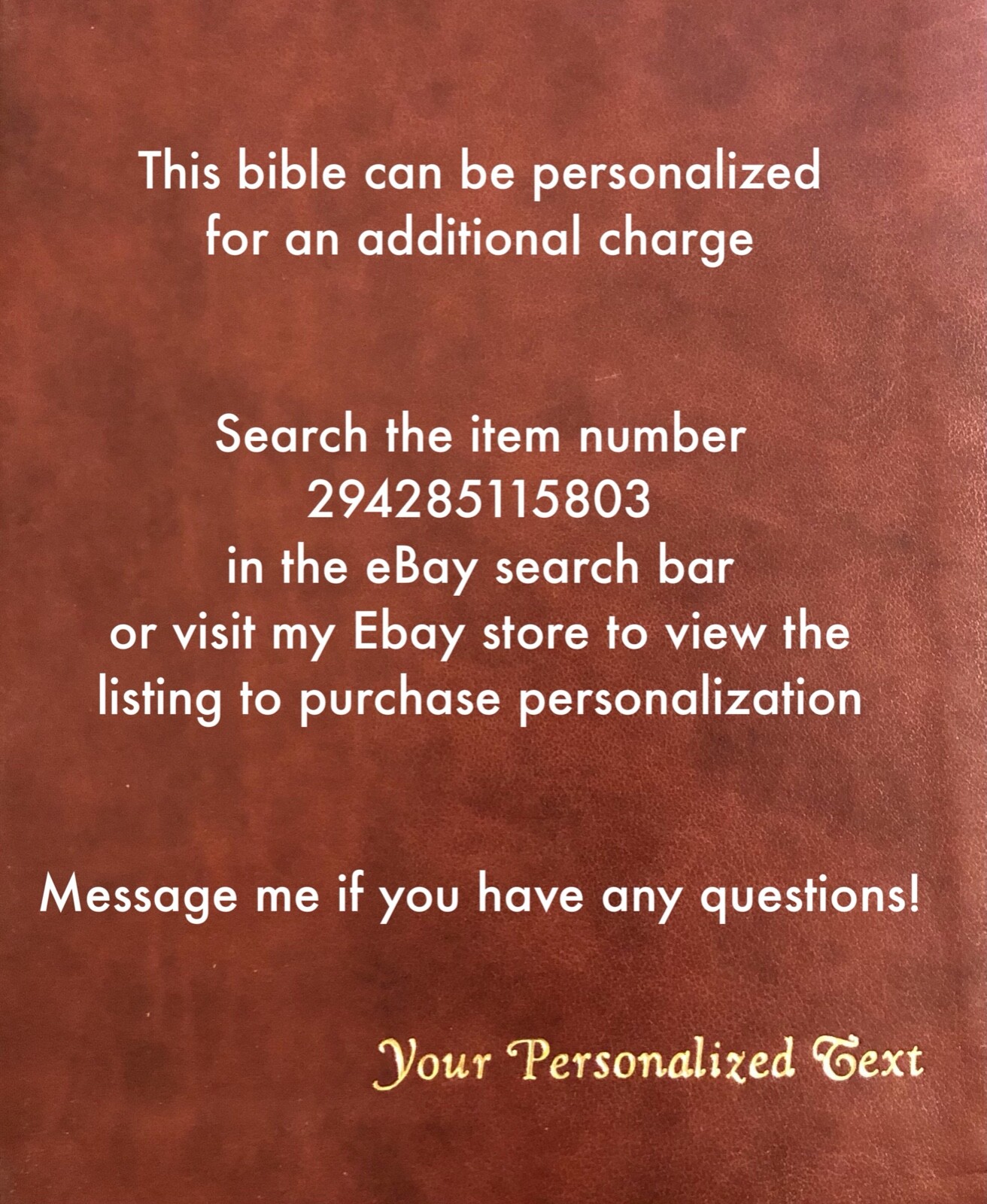 ESV Single Column Heritage Bible – $49.99 Retail – Black TruTone