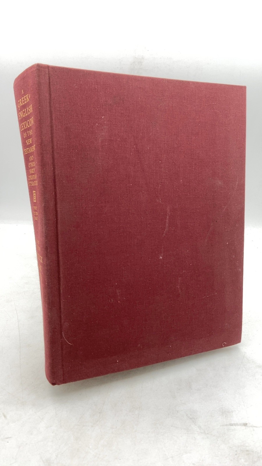 A Greek-English Lexicon of the New Testament and Other Early Christian Litera…