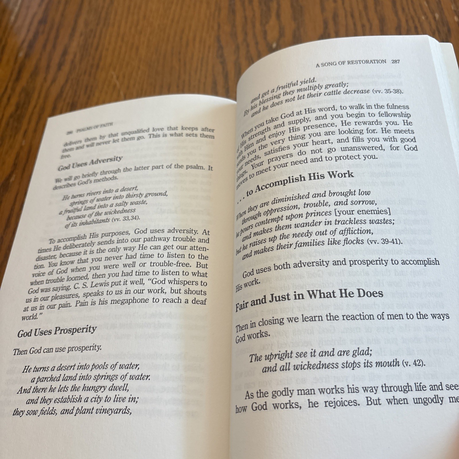 Psalms Of Faith By Ray C. Stedman PB