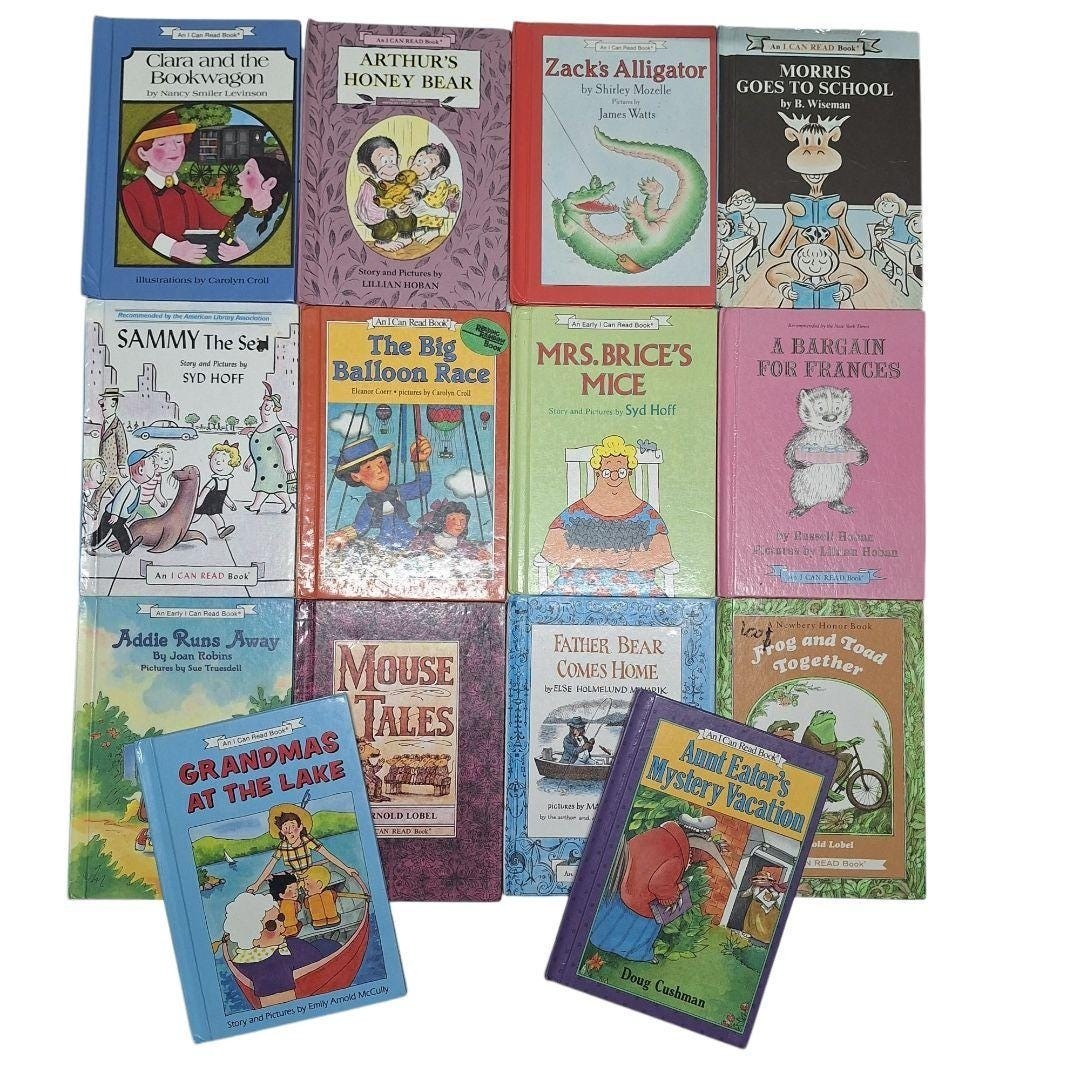 Lot of 16 An I Can Read Books HarperCollins Childrens Hardcover Vintage