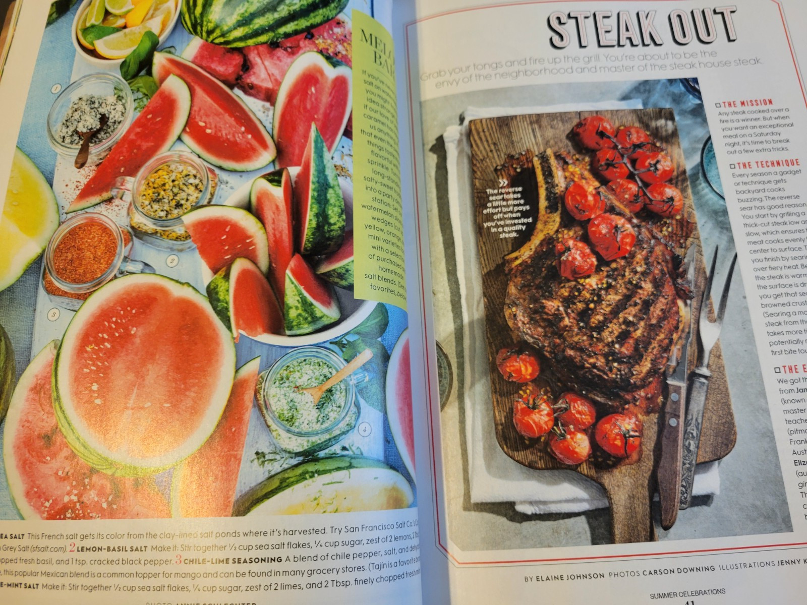 Summer Celebrations – Special Edition by BH&G -America @ 250 – Recipes & Hosting