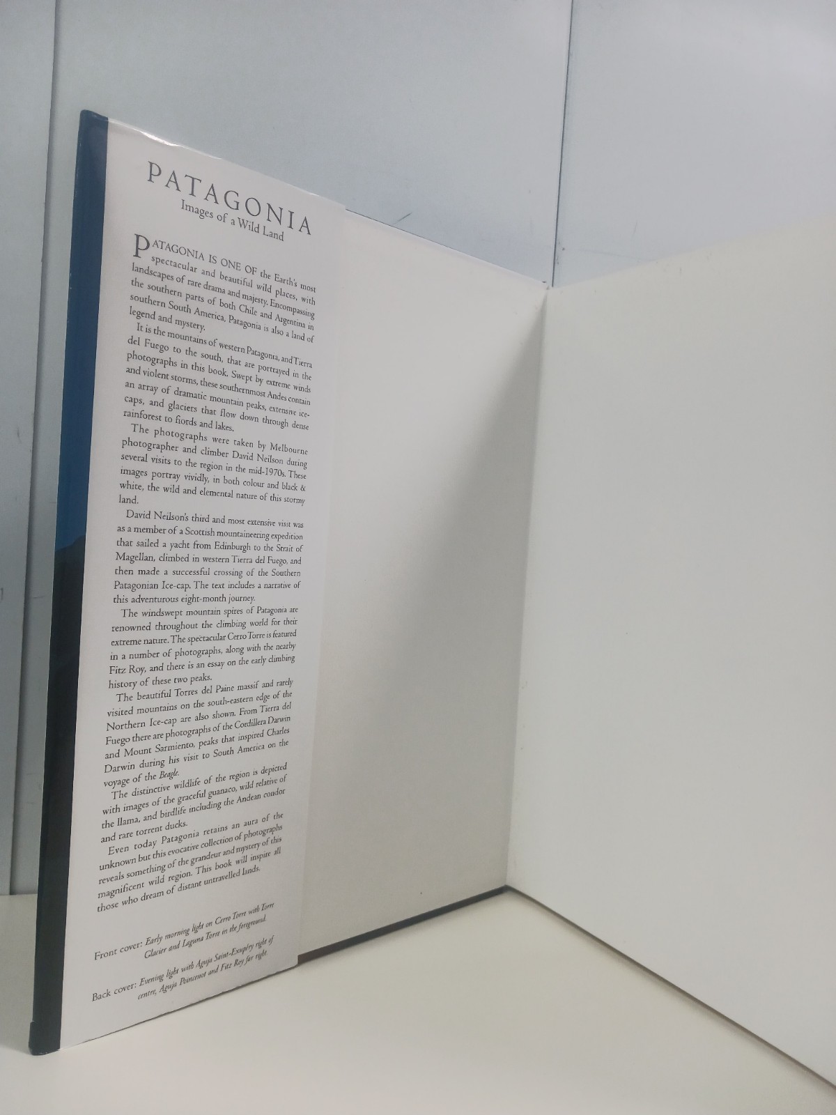PATAGONIA: IMAGES OF A WILD LAND By David Neilson – Coffee Table Hardcover