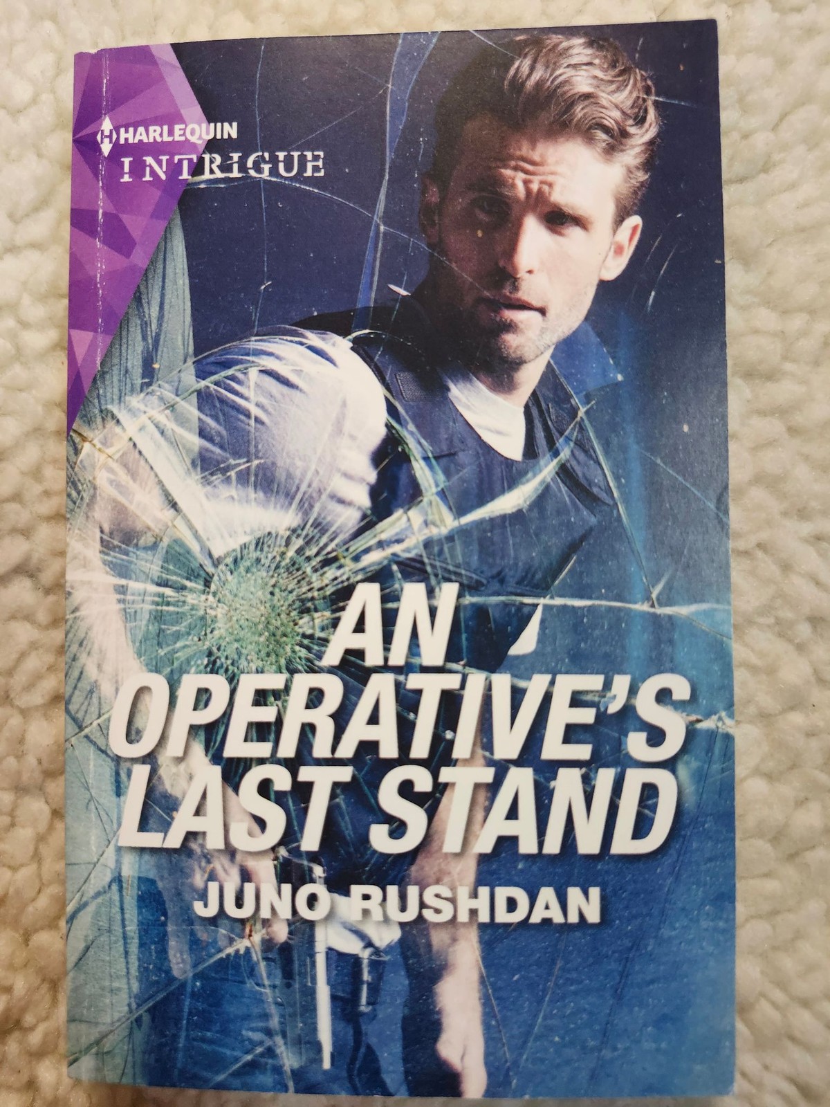 An Operative’s Last Stand by Juno Rushdan Paperback Harlequin Intrigue 2022