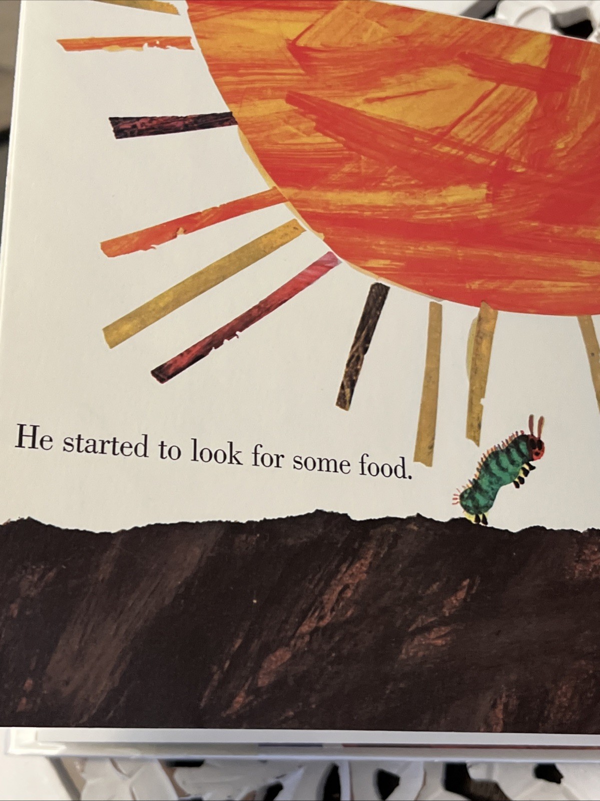 Very Hungry Caterpillar Eric Carle First Philomel Edition Reinforced HCDJ 1981