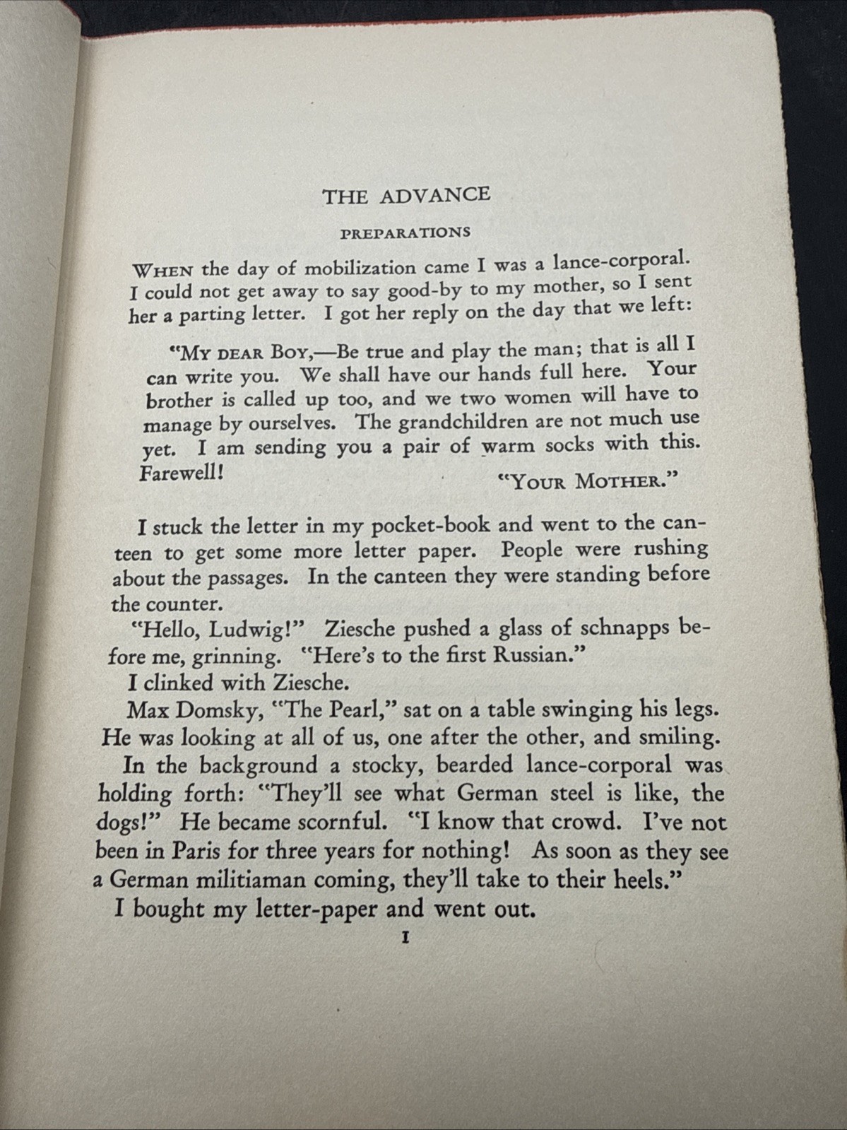 RARE EDITORIAL COPY “WAR” Ludwig Renn WWI 1929 1st Edition