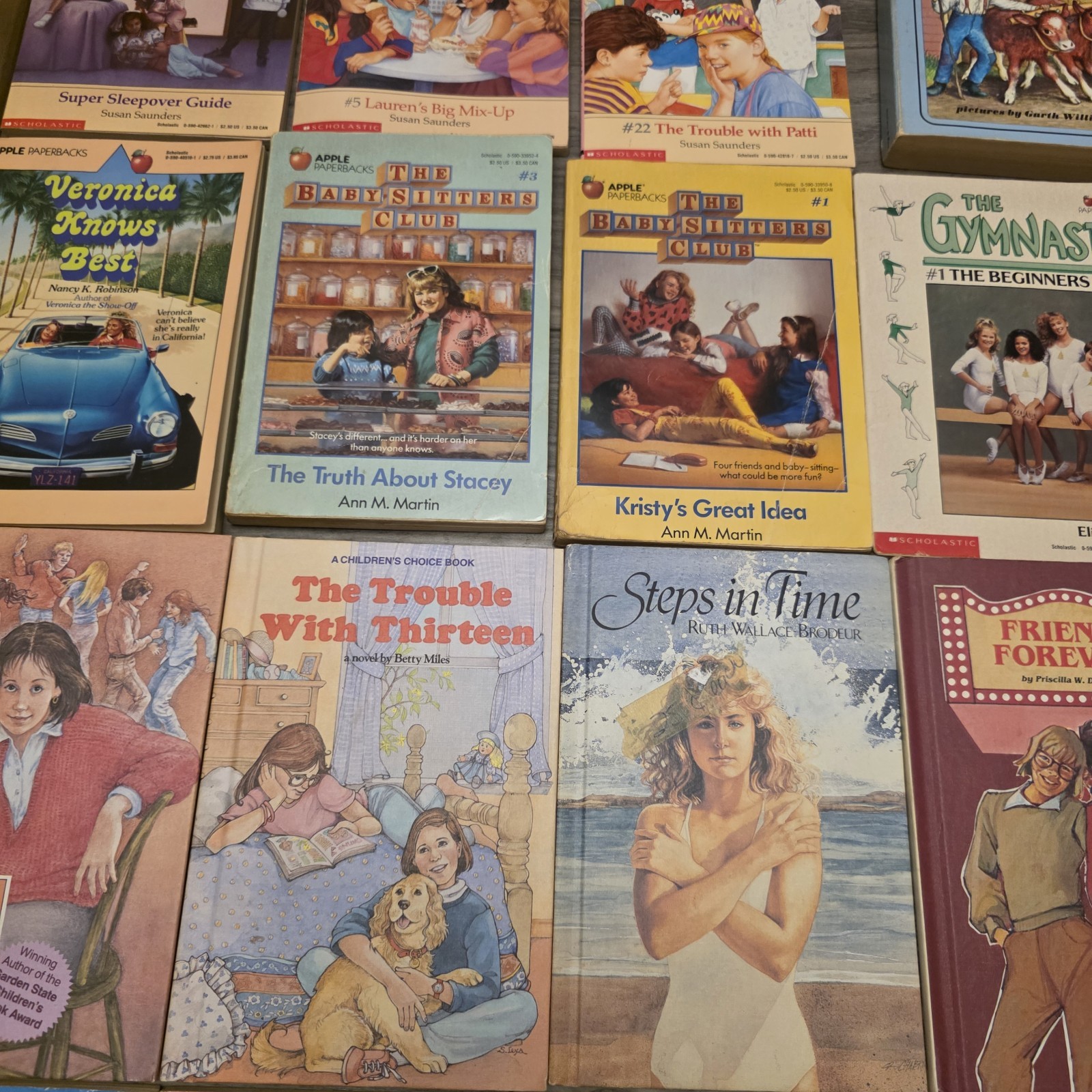 Vtg Books Collectibles Young Adult Paperback/Hard 80-90s Lot of (34) Resellers