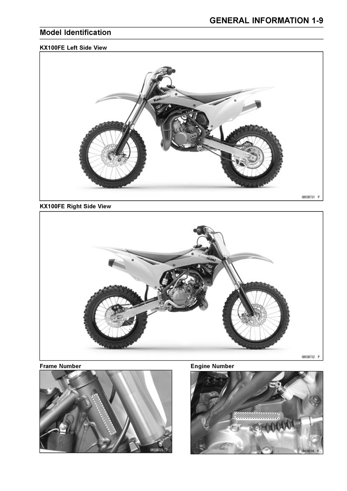 KAWASAKI KX85 KX85-II KX100 Motorcycle Service Manual – WIRE BOUND – COVERS