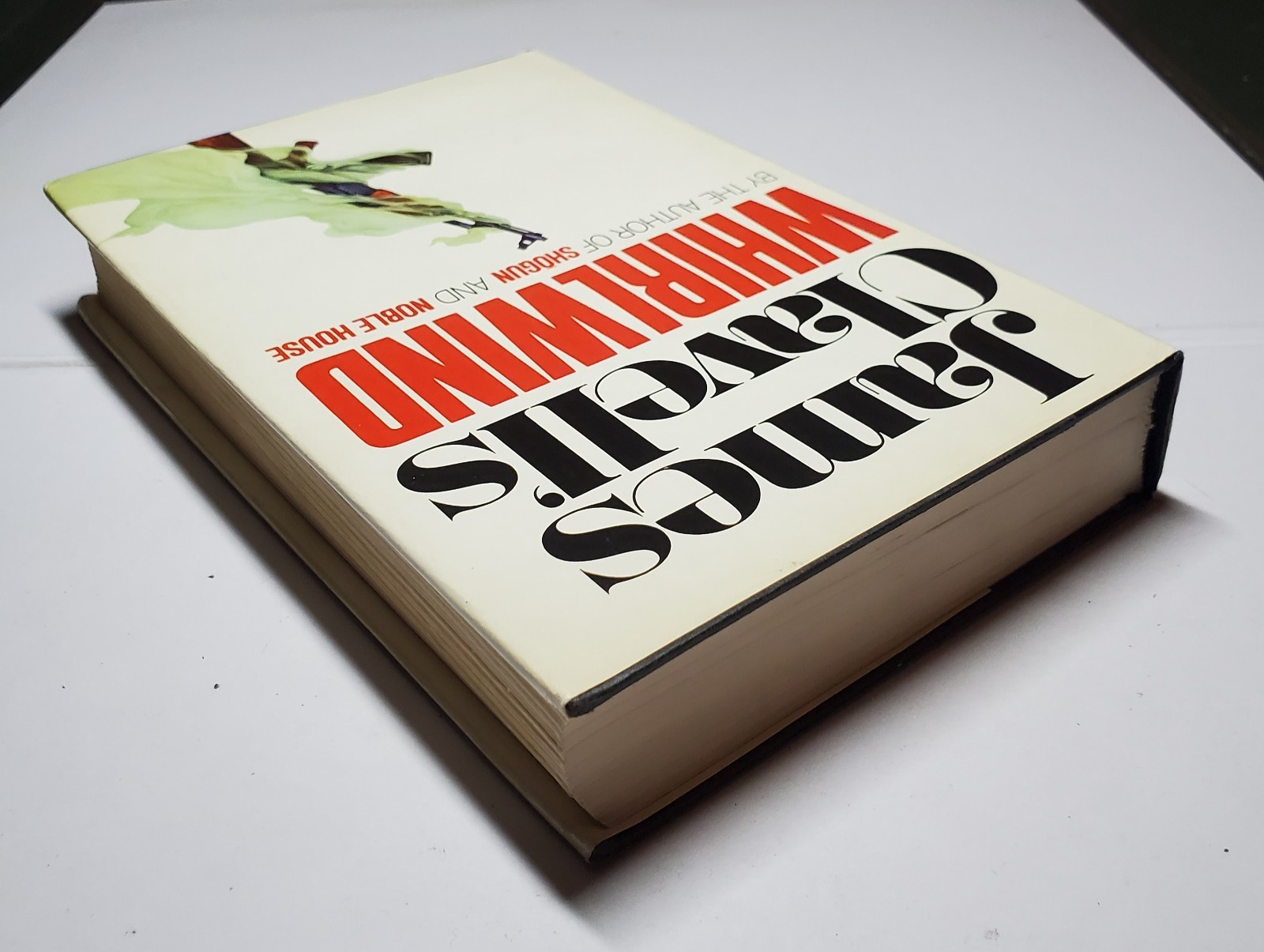 James Clavell Whirlwind– 2 Volume Set (1986 BCE Hardcovers w/Dust Jackets)