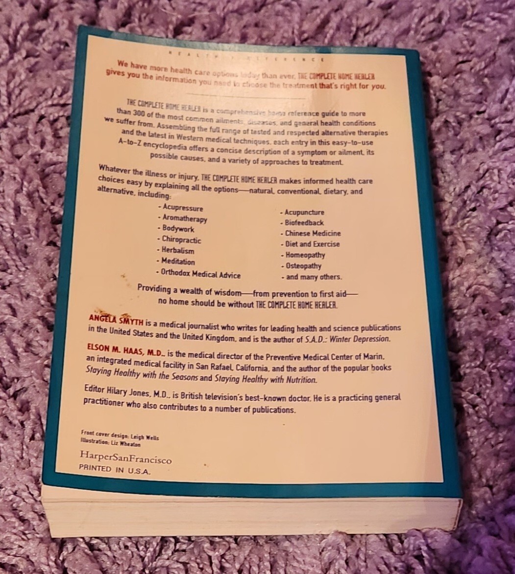The Complete Home Healer by Angela Smyth