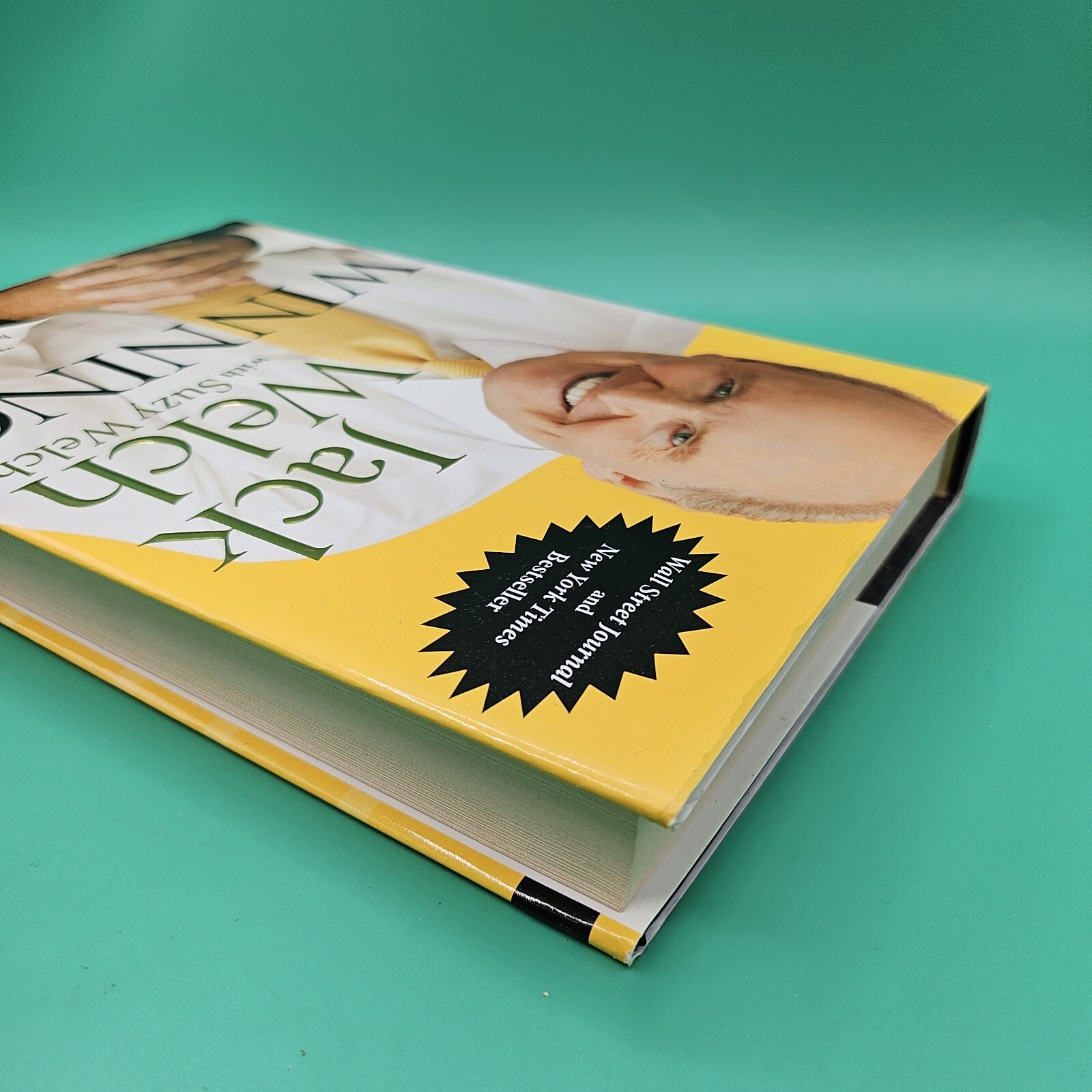 Winning General Electric Jack & Suzy Welch SIGNED 1st 2005 Hardcover EXCELLENT