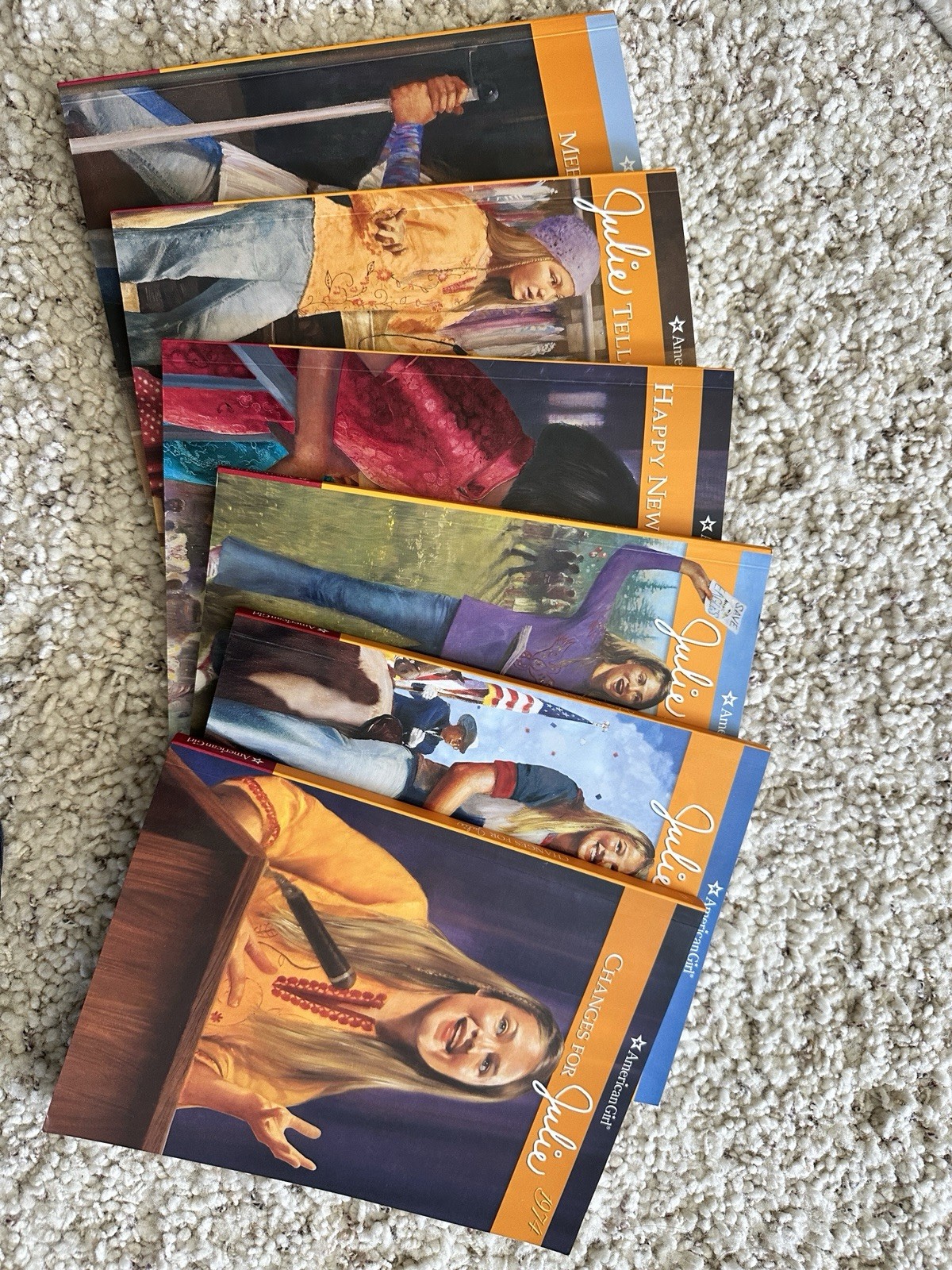 American Girl Boxed Set Of 6 Books. Julie
