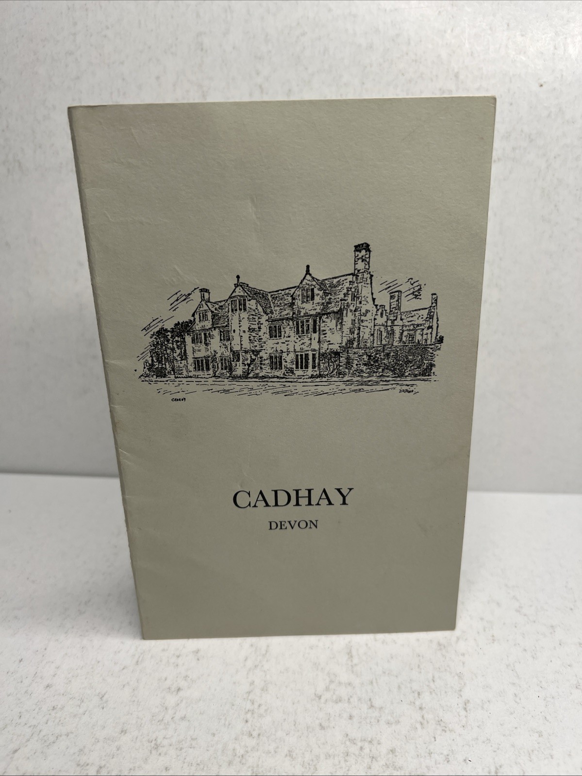 CADHAY Devon, GUIDE/HISTORY 8½x5½”, privately printed, 24 pages B216