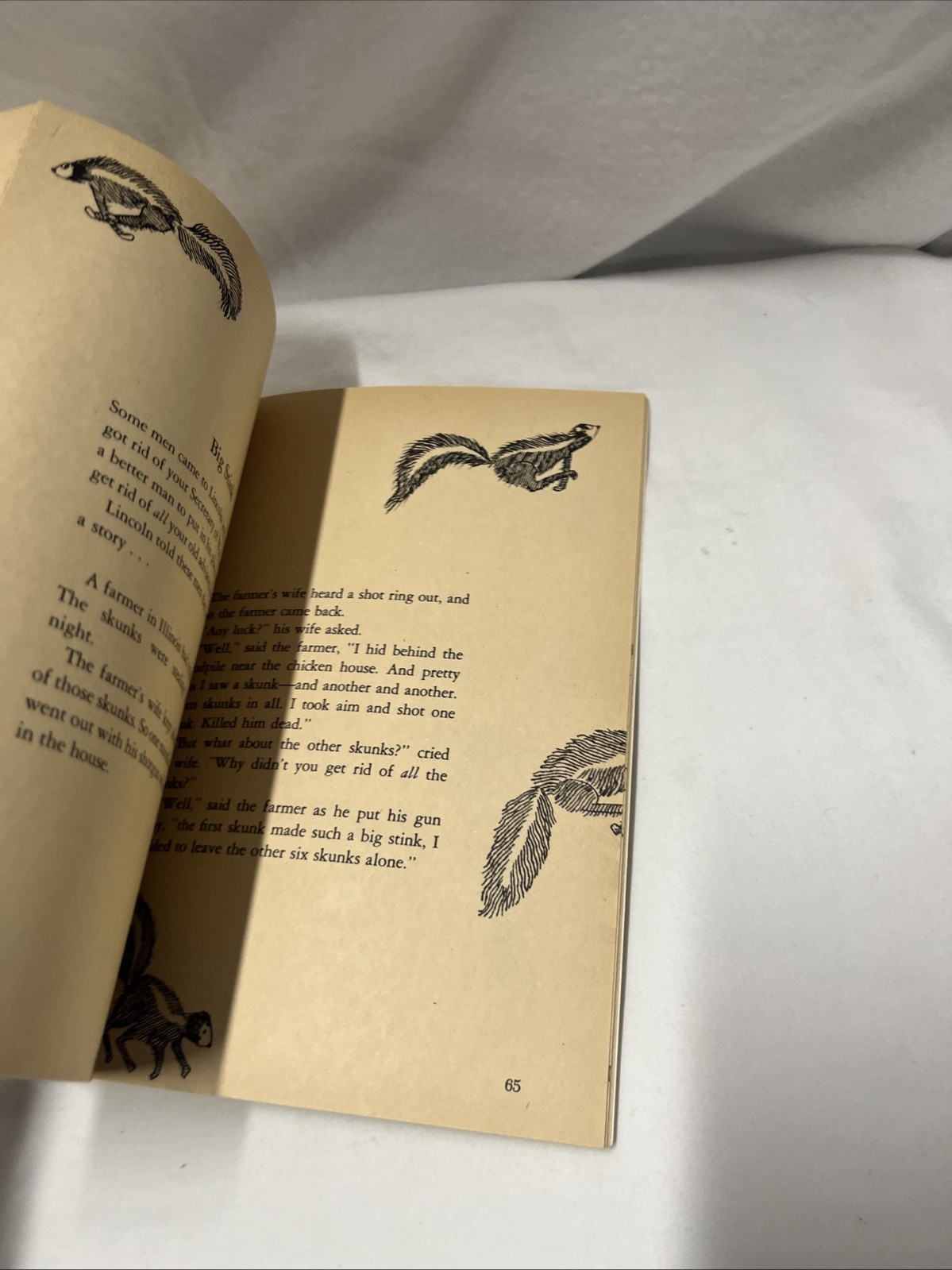 Vintage 1965 The Abraham Lincoln Joke Book Scholastic HC Illustrated Humor