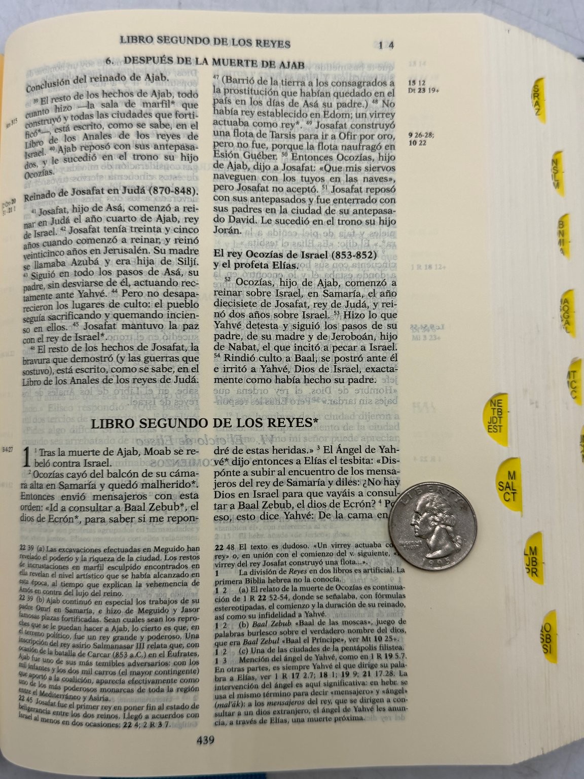 Biblia de Jerusalén Quinta Edición Revisada 2019 Desclée De Brouwer Spanish