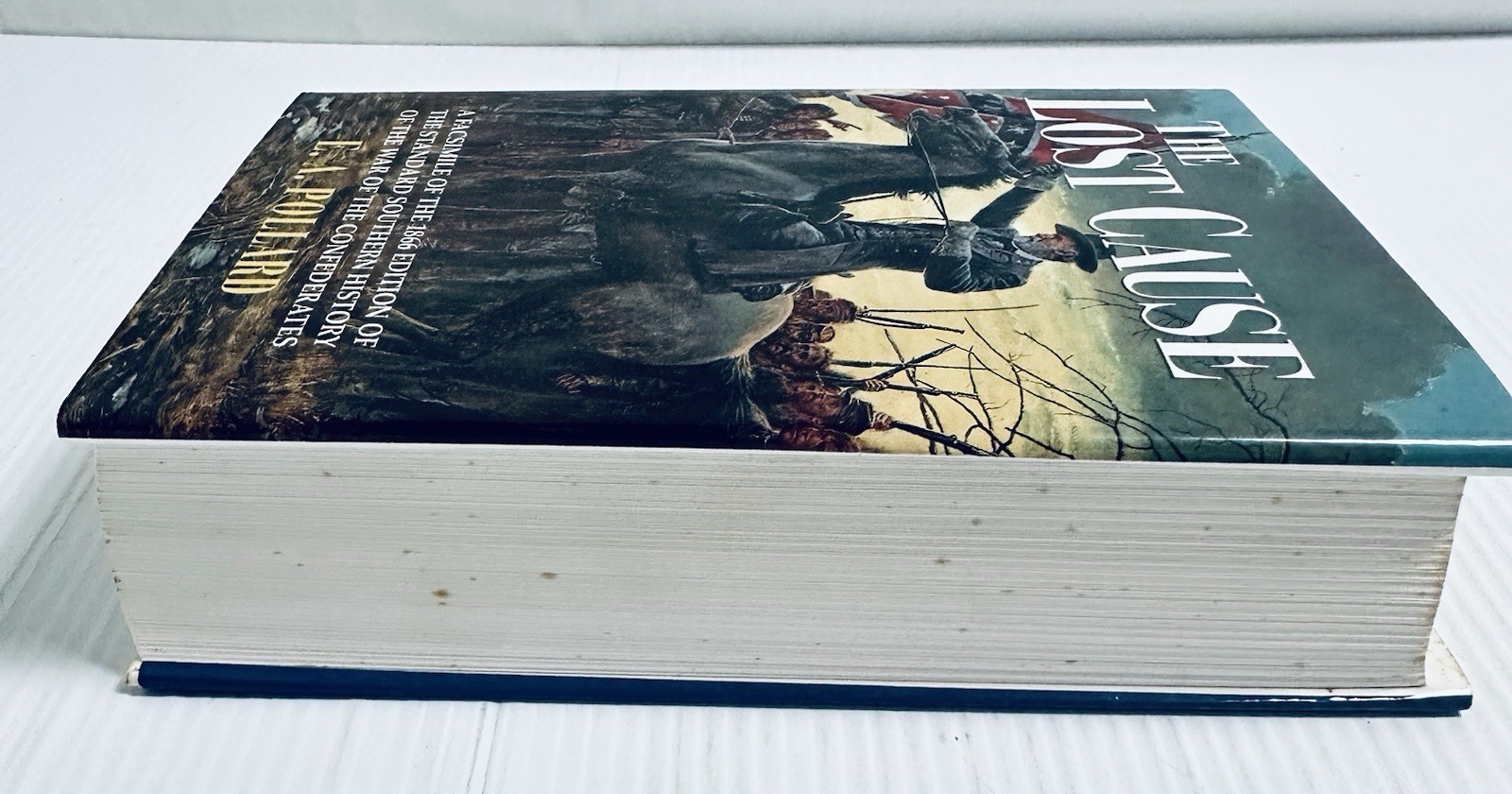 Lost Cause Hardcover E A Pollard 1994 Civil War Confederate History Study Book