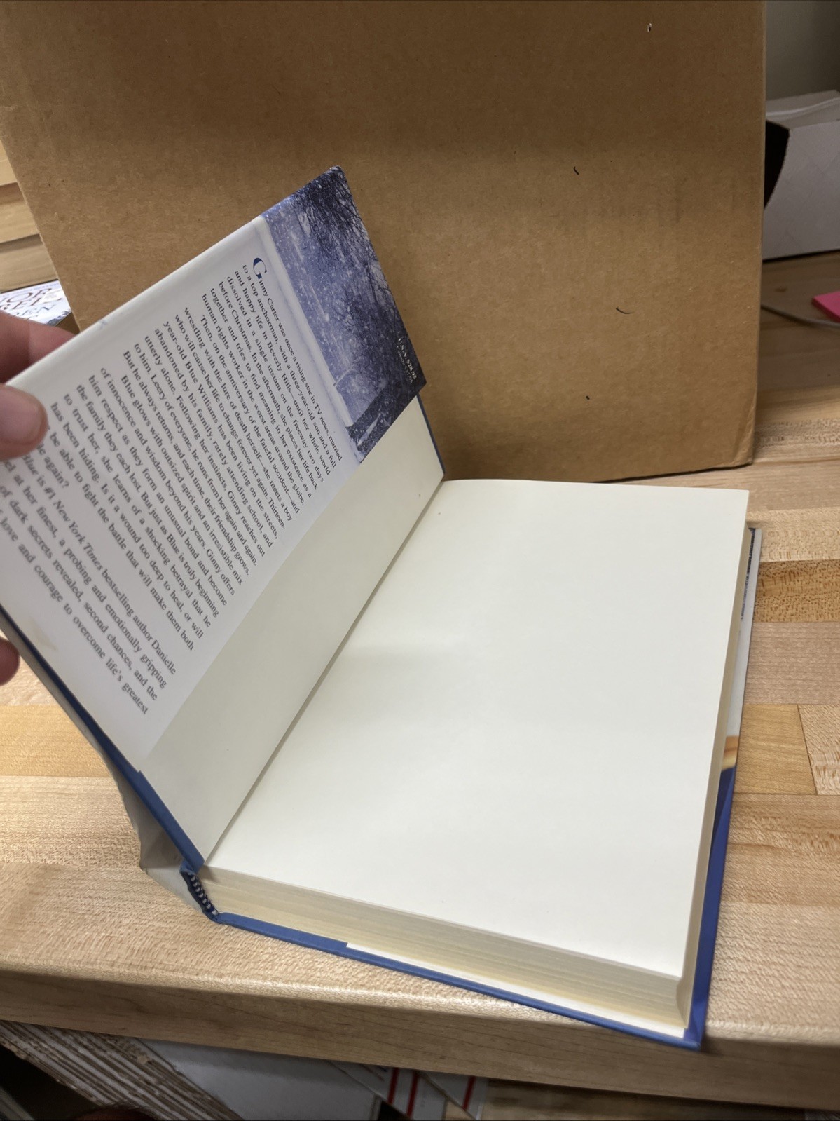 Blue: A Novel – Hardcover By Steel, Danielle – VG Box 71