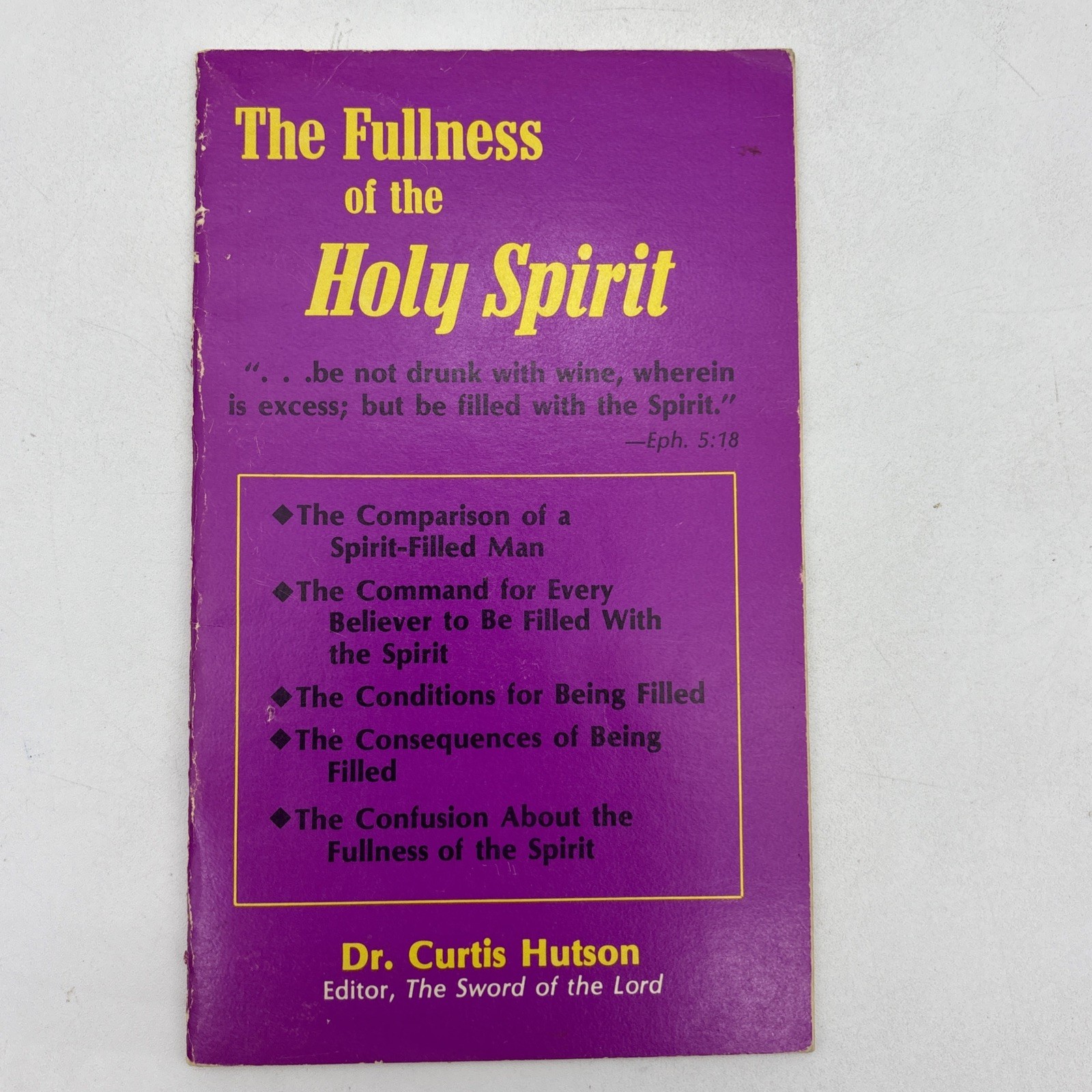 Sword Of The Lord Christian Booklets Lot Of 6 Curtis Hutson, John R. Rice, Ect.