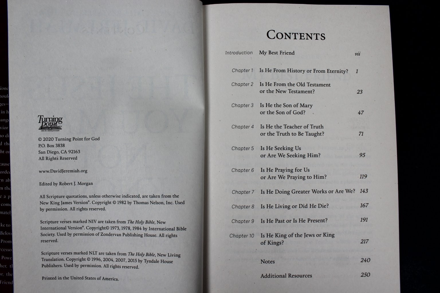 The Jesus You May Not Know David Jeremiah 2020 Christian Spirituality Turning VG