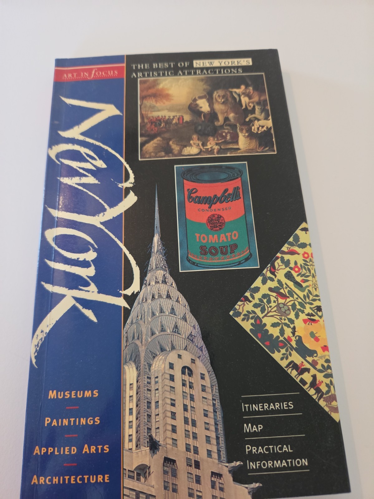 New York (Art in Focus) by Anna Gendel 1995 Bulfinch Press Art Travel Guide)