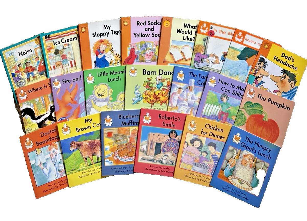 The Wright Group Story Box Emergent Books 21 Readers Joy Cowley Levels E F G H I