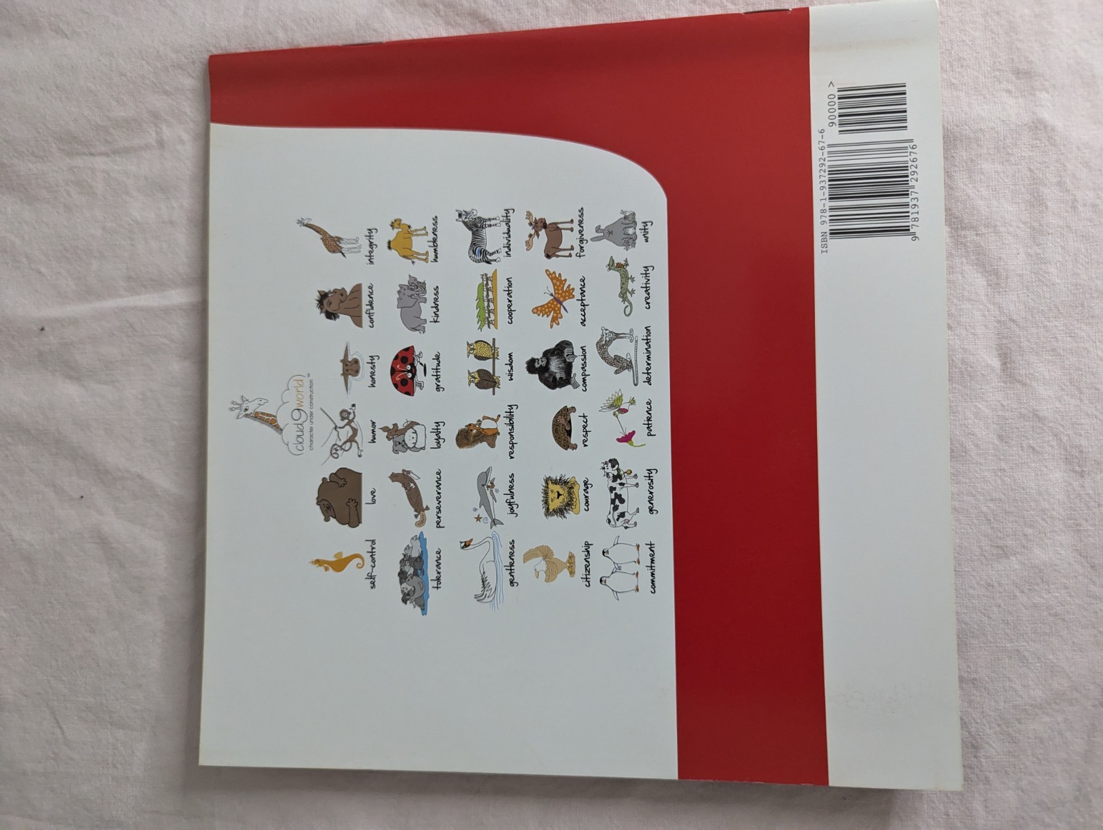 Home School Teachers Cloud 9 world character book GRATITUDE kindergarten -1st