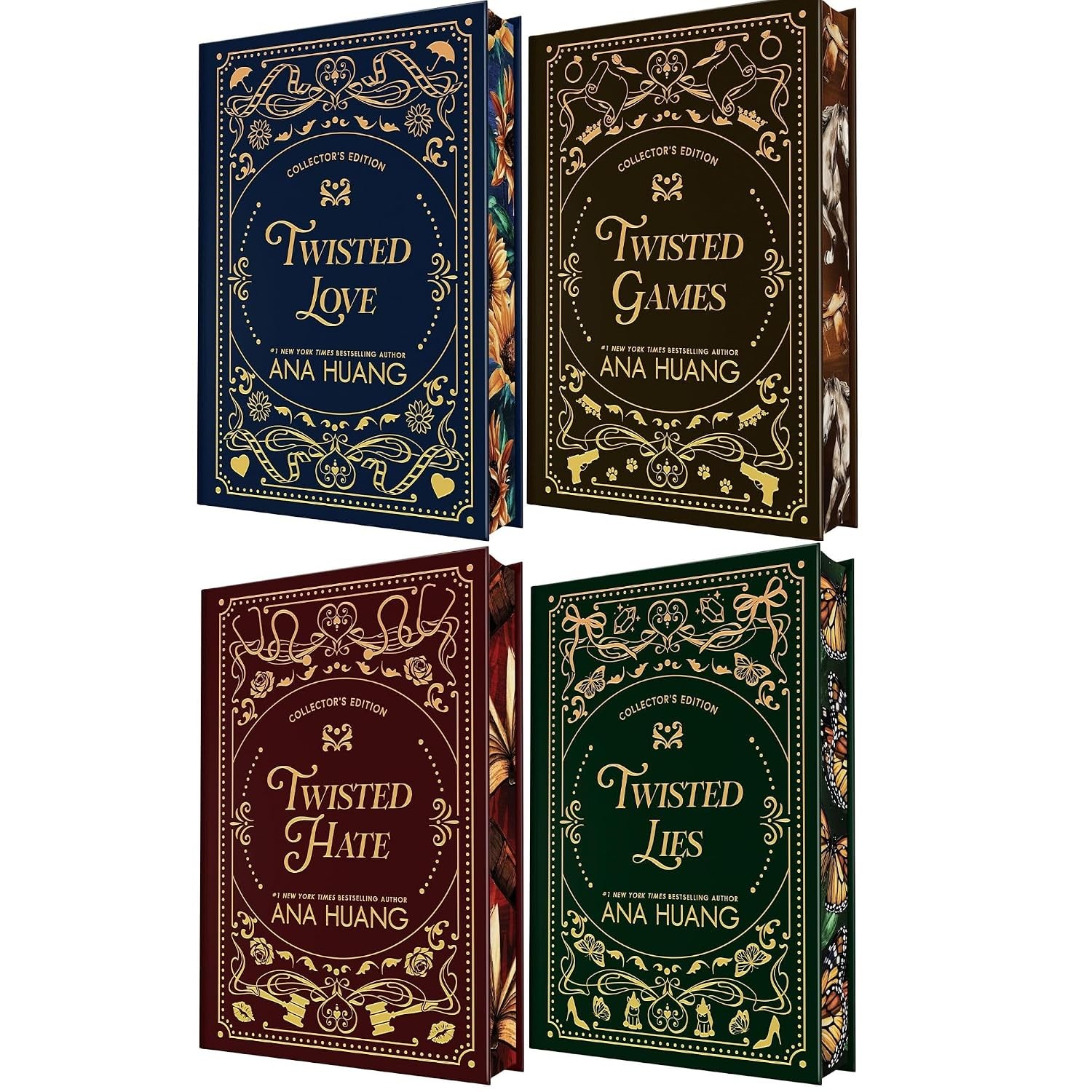 Twisted Series Collector’s Edition 4 Books Collection Set by Ana Huang Hardcover