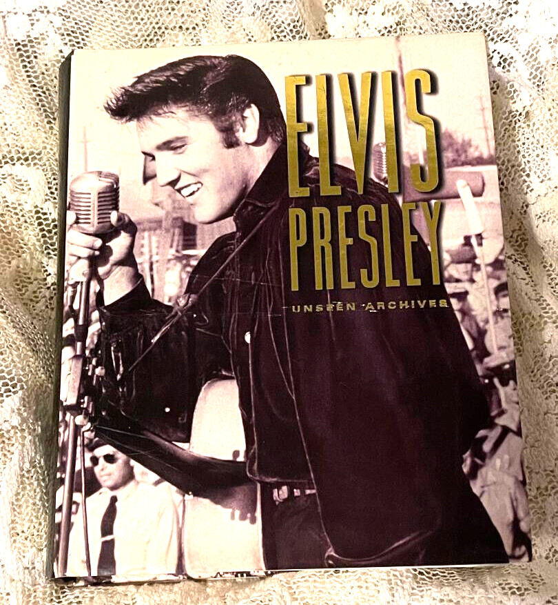 “Elvis Presley Unseen Archives” Hardcover, by Marie Clayton, 383 pages, 2003
