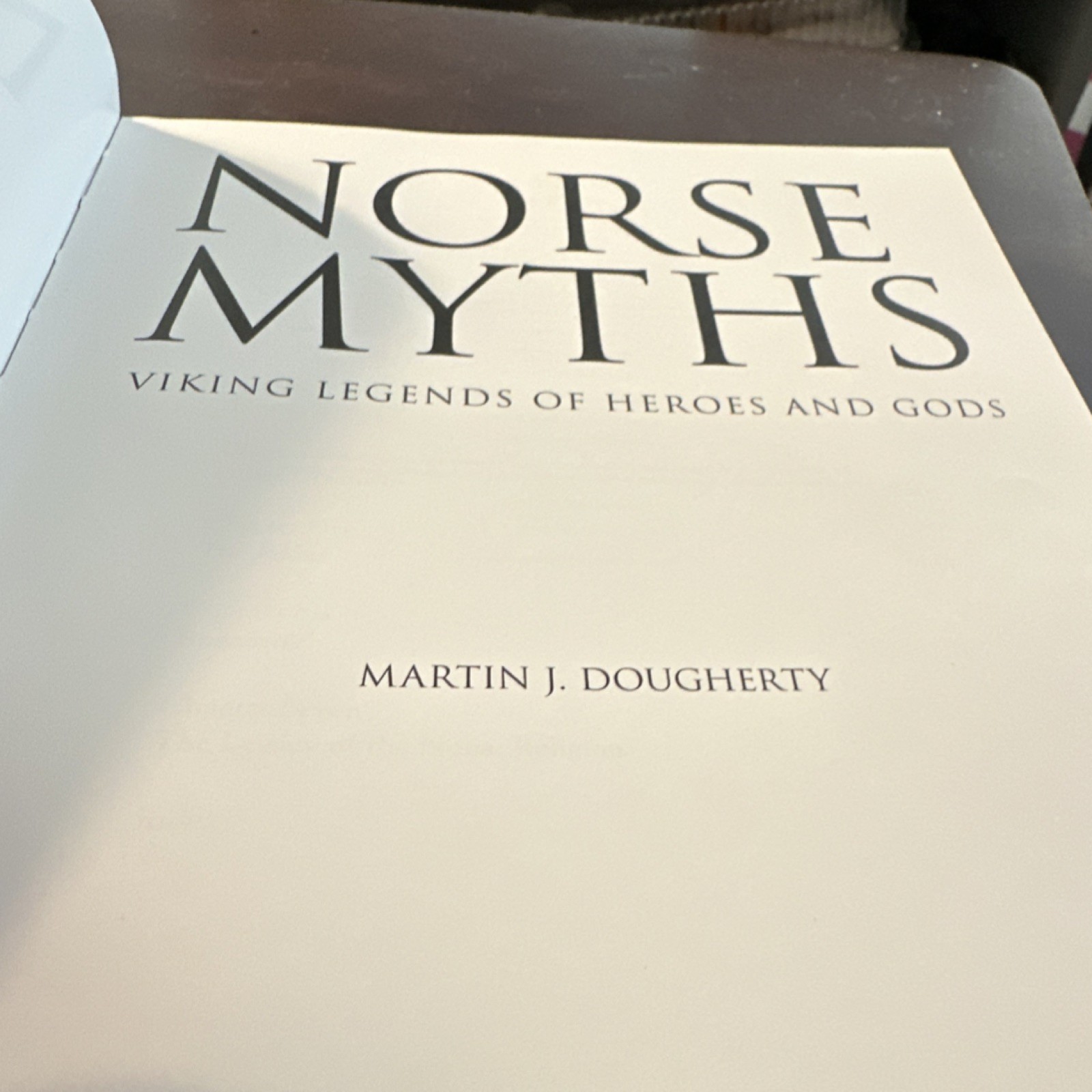 Metro Books Norse Myths Viking Legends Martin J. Dougherty Hardcover Illustrated