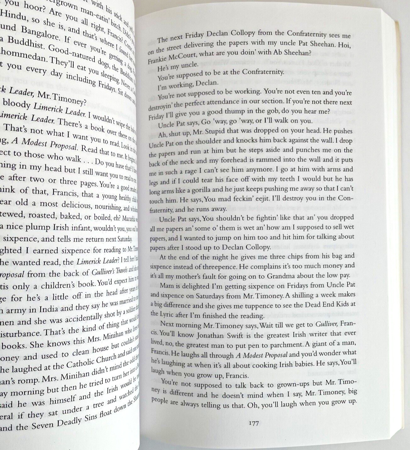 Angela’s Ashes & ‘Tis by Frank McCourt Memoirs Biography Ireland Irish Americans