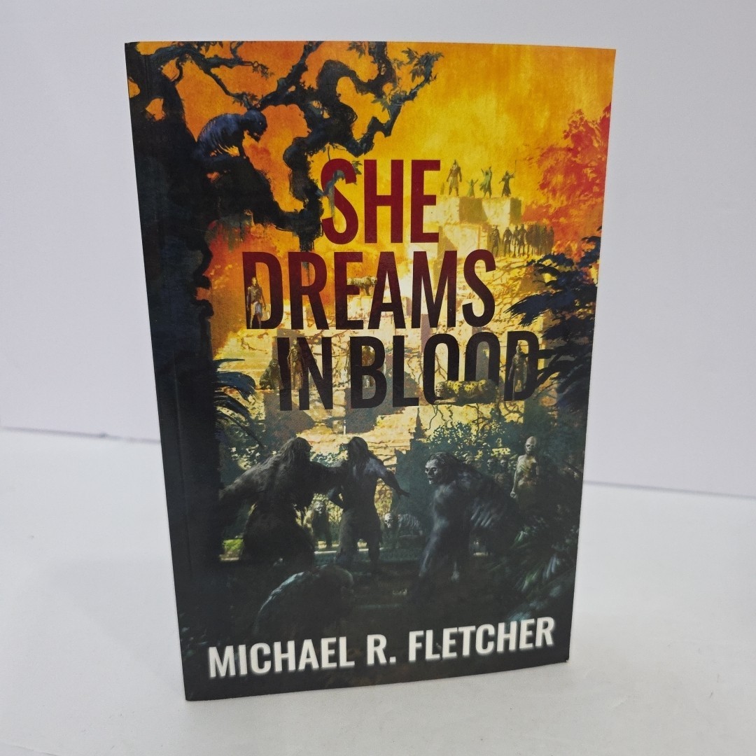 She Dreams in Blood (The Obsidian Path) – Fletcher, Michael R.
