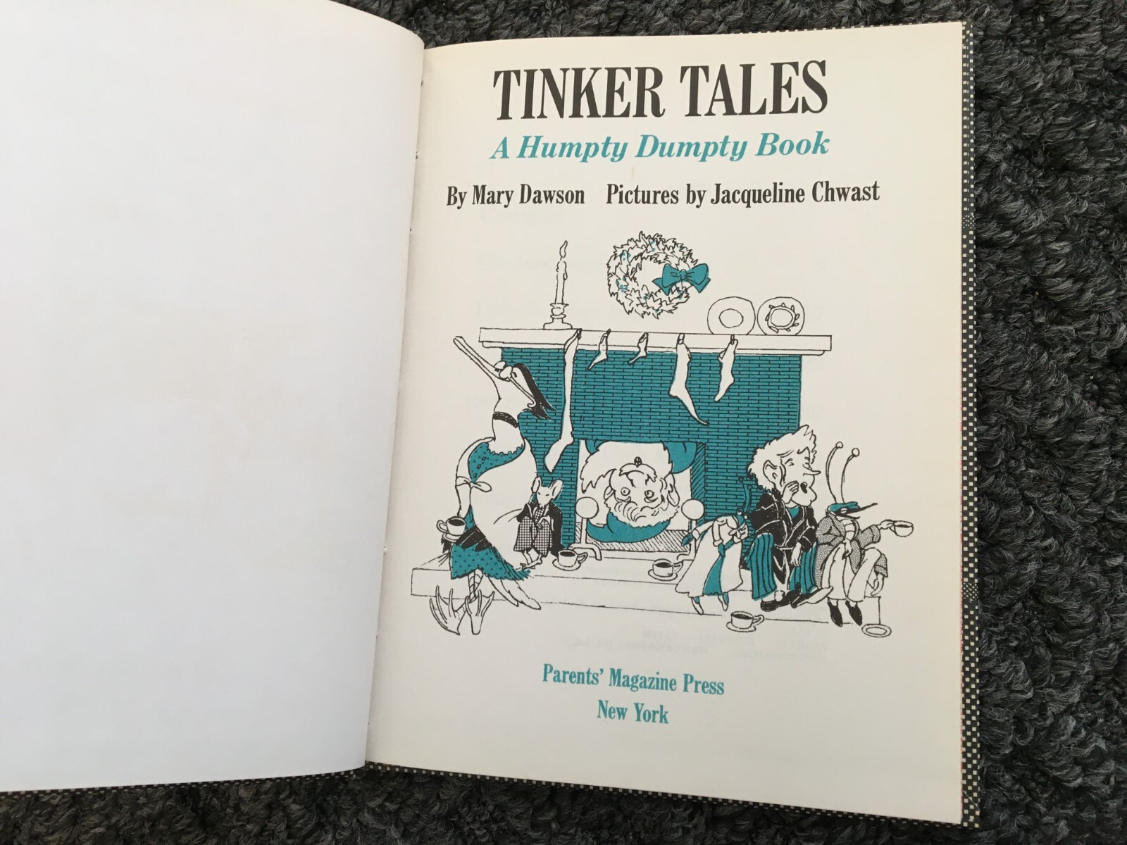 Tinker Tales (Humpty Dumpty) – Dawson – 1973 – PMP book (eight tales ; 68 pages)