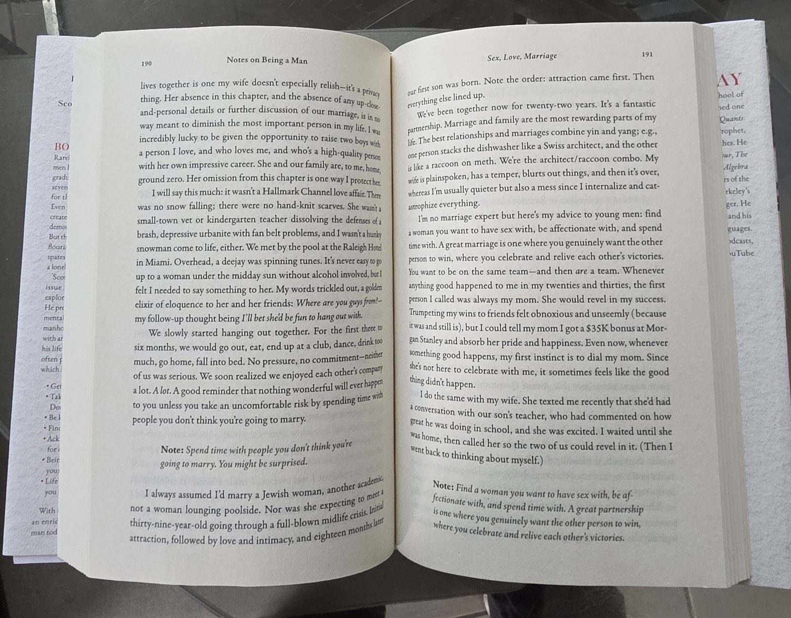 Scott Galloway Notes on Being A Man, Hardcover, English