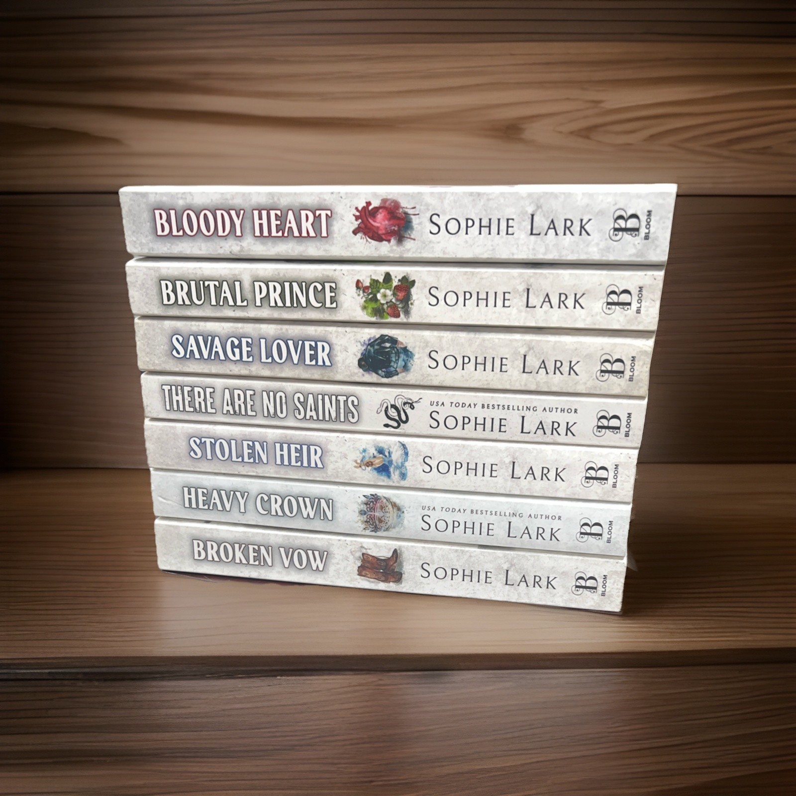 Brutal Birthright Series By Sophie Lark 7 Books Set – Broken Vow Bloody Heart +