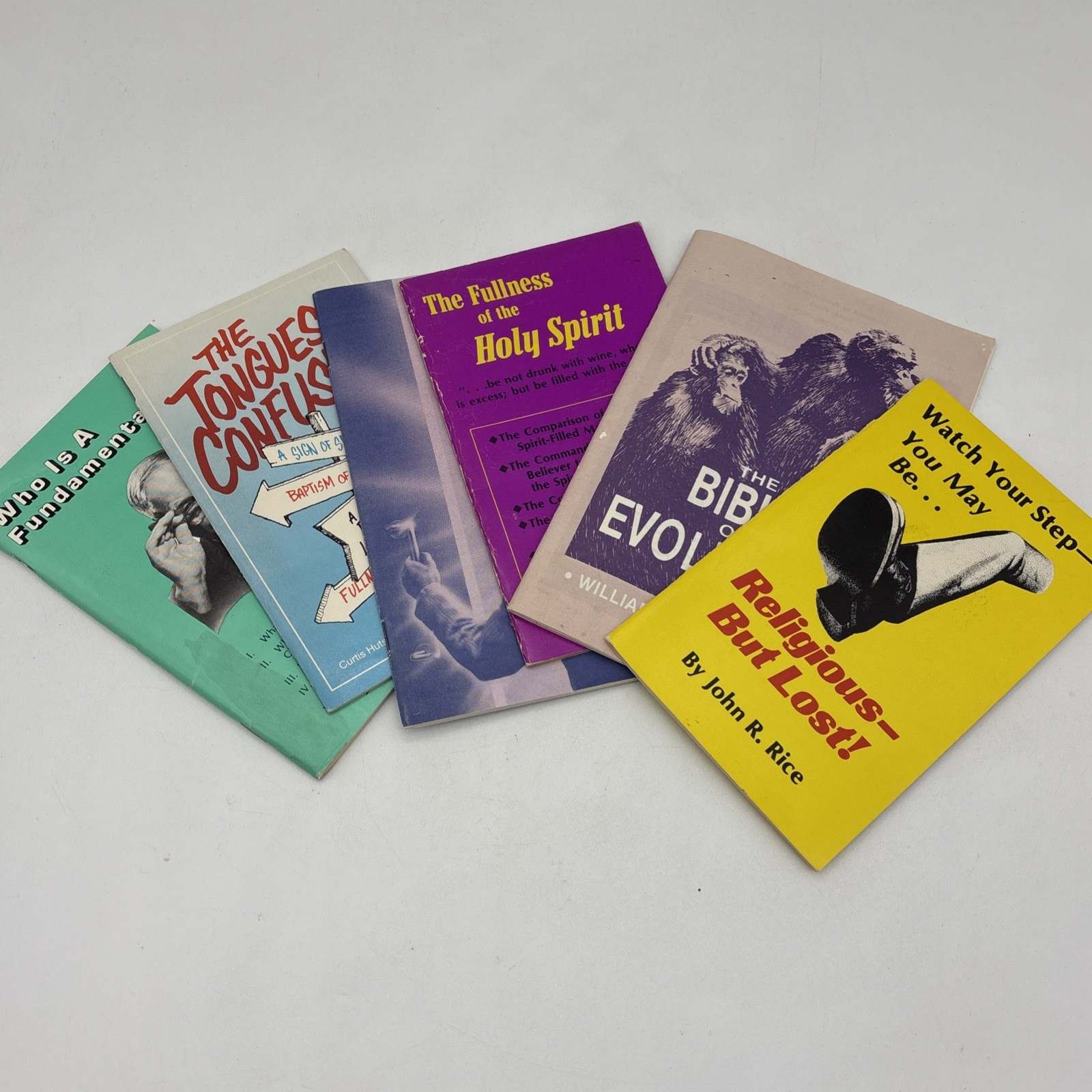 Sword Of The Lord Christian Booklets Lot Of 6 Curtis Hutson, John R. Rice, Ect.