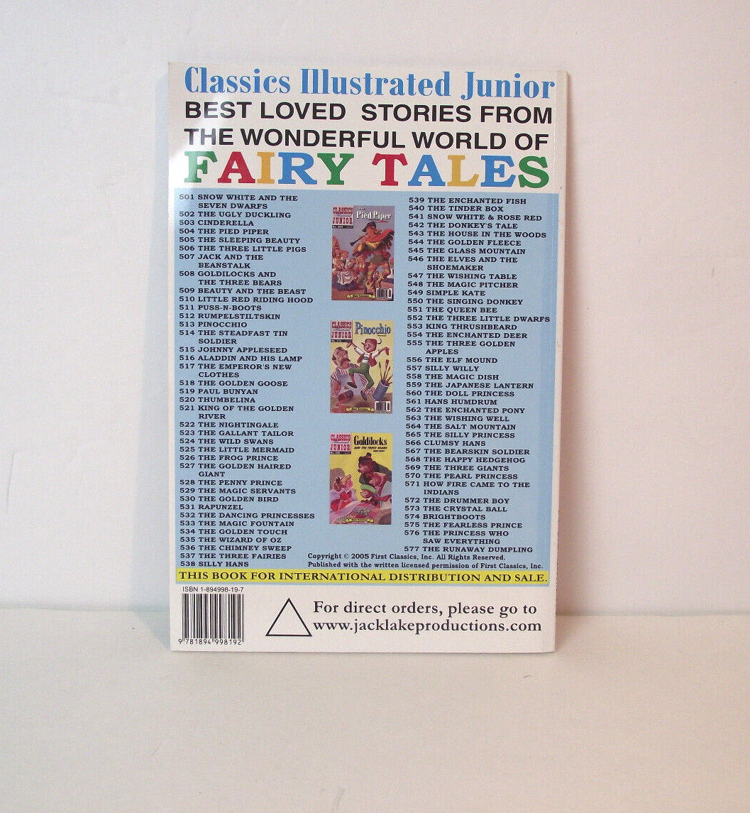 Classic Illustrated Junior The Pied Piper By Robert Browning #504 (D-16)