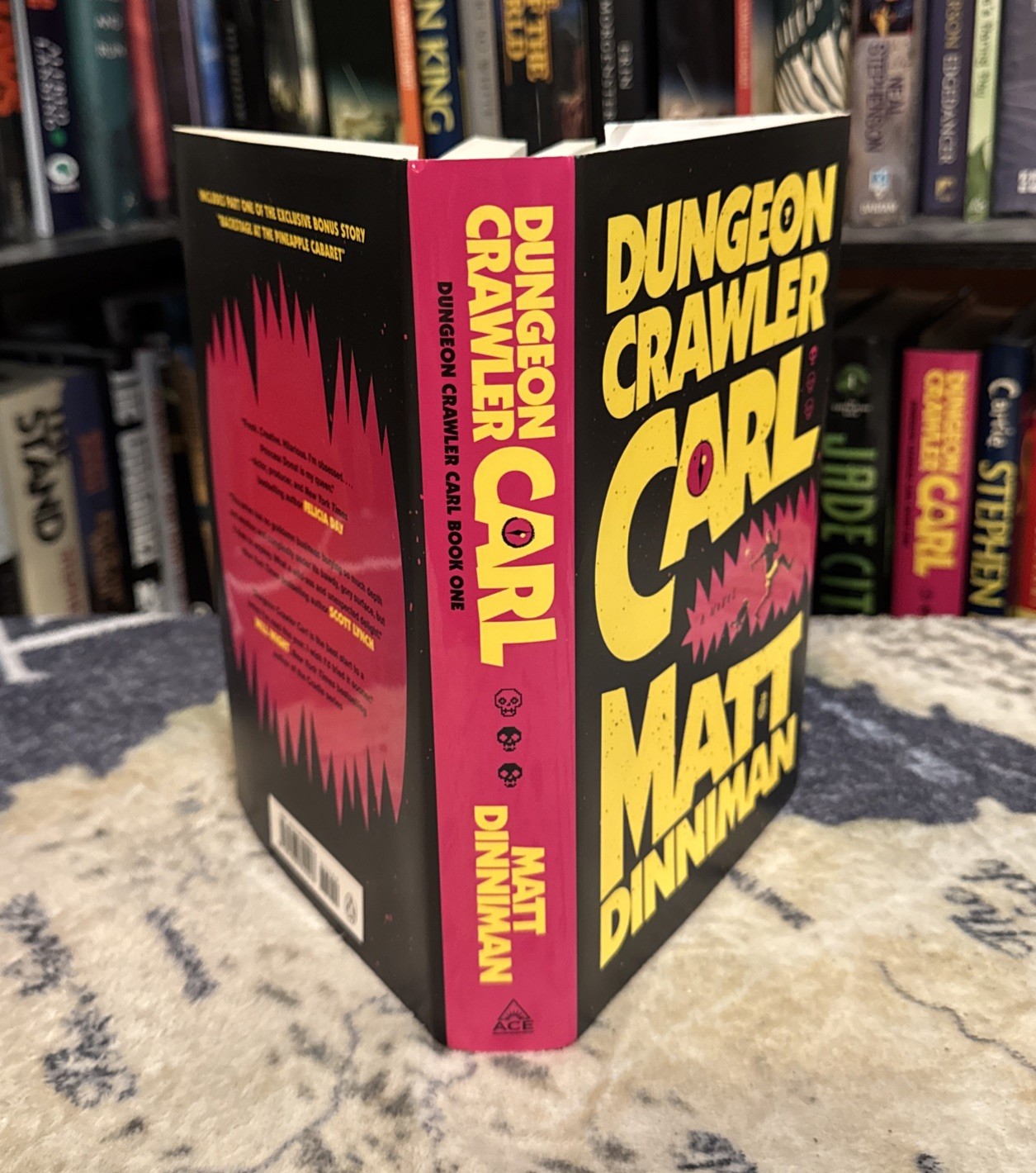 Dungeon Crawler Carl – Matt Dinniman (Hardcover) First Ace Edition/3rd Print VG+
