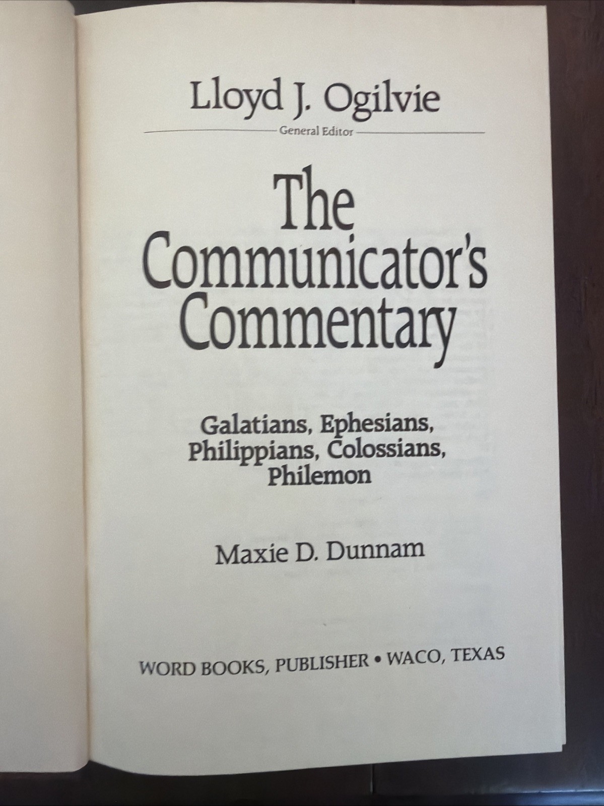Ogilvie THE COMMUNICATOR’S COMMENTARY New Testament Bible Complete 12 Volume Set