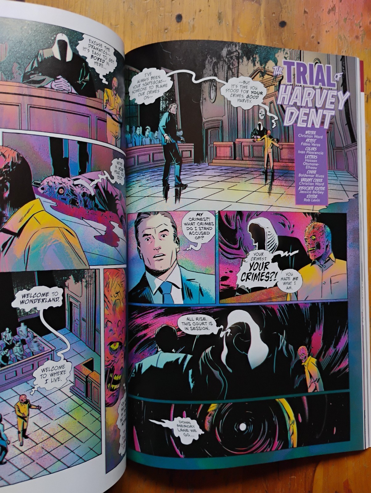 DC All In Two-Face Trial Separation Christian Ward PB 2025
