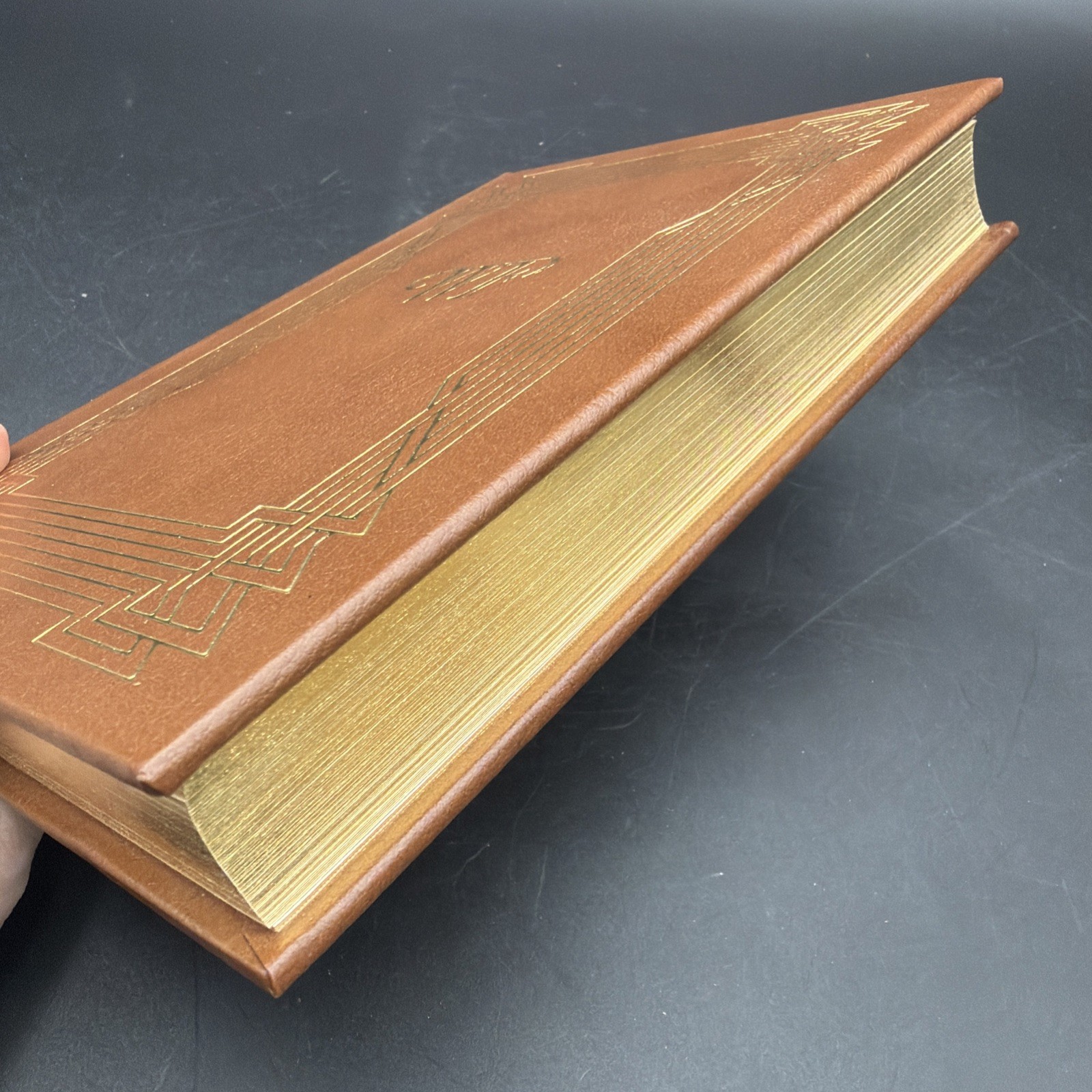 The Unvanquished by William Faulkner Easton Press Leather Bound EUC