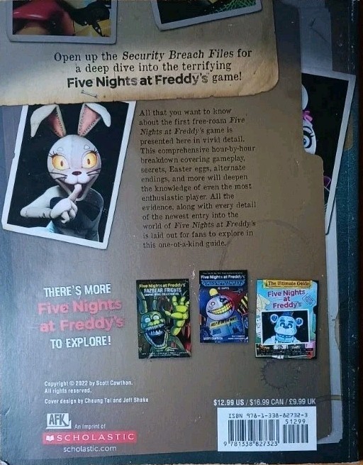 Five Nights at Freddy’s Security Breach Files Official Guide