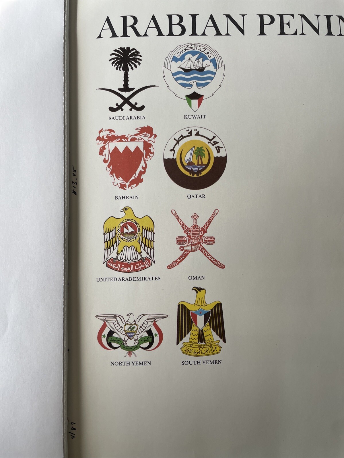 Arabian Peninsula (Library of Nations) – Hardcover By Time-Life Books