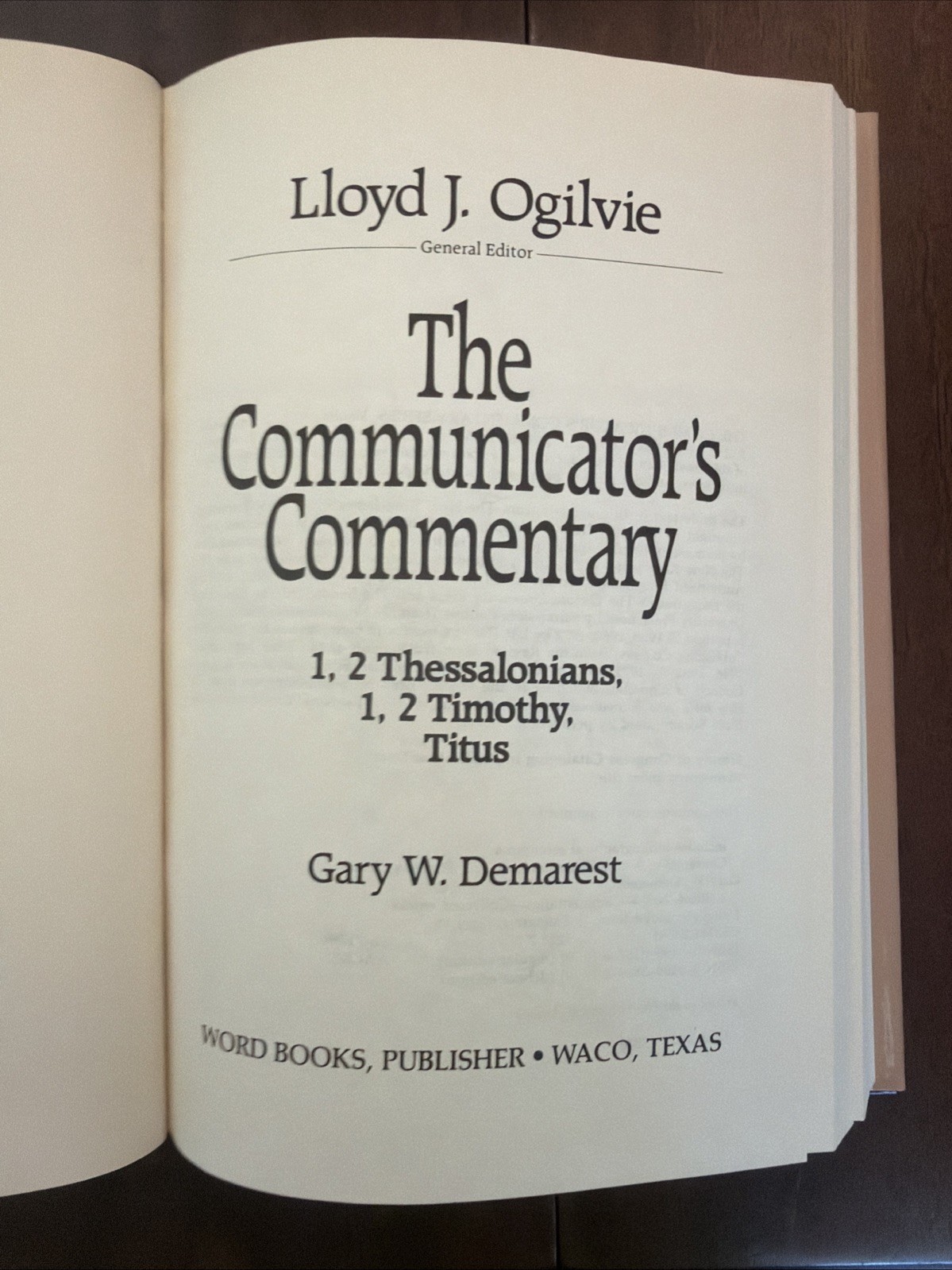 Ogilvie THE COMMUNICATOR’S COMMENTARY New Testament Bible Complete 12 Volume Set