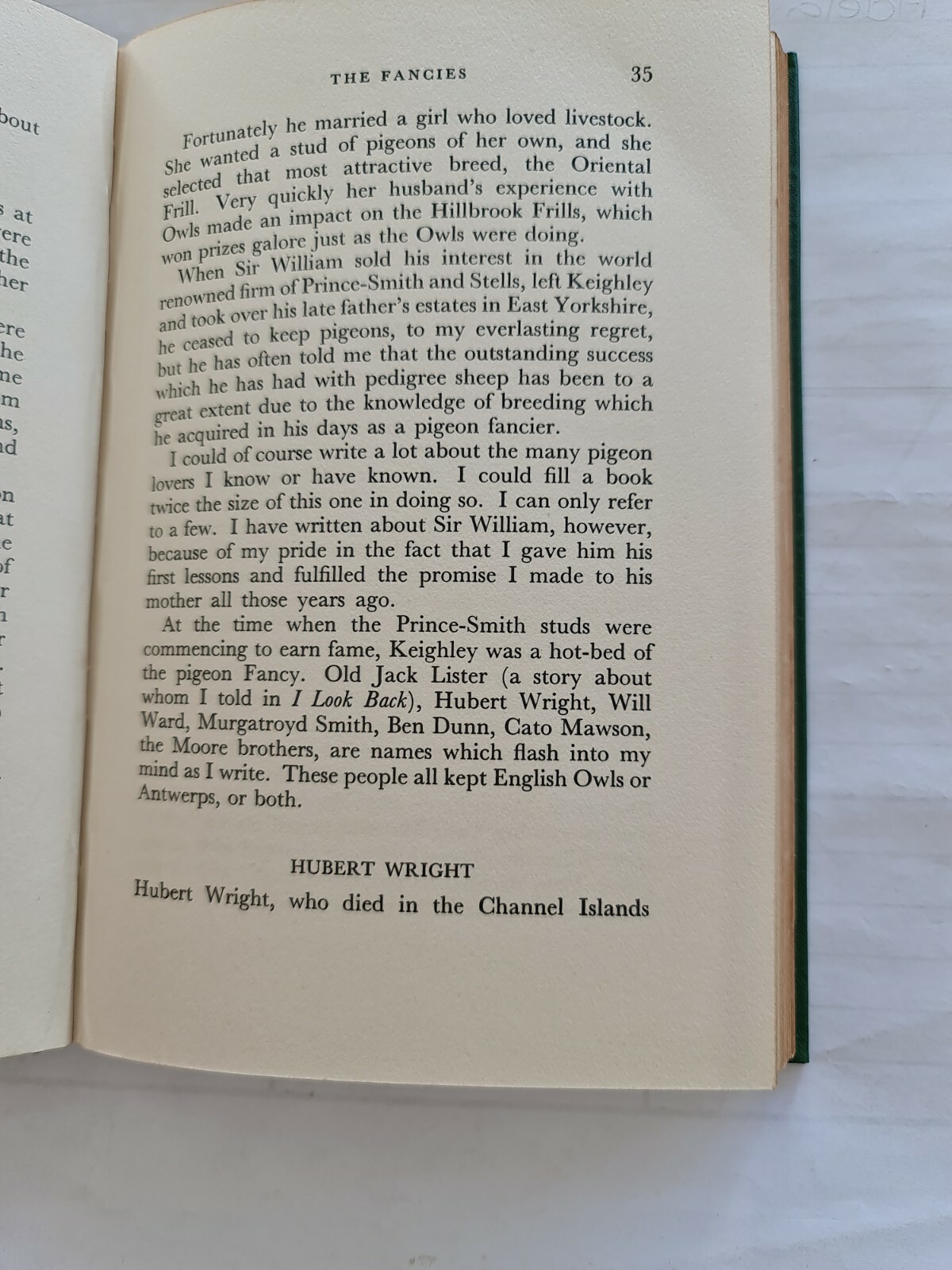 I Look Back Again W Watmough Signed Author Date 1966?
