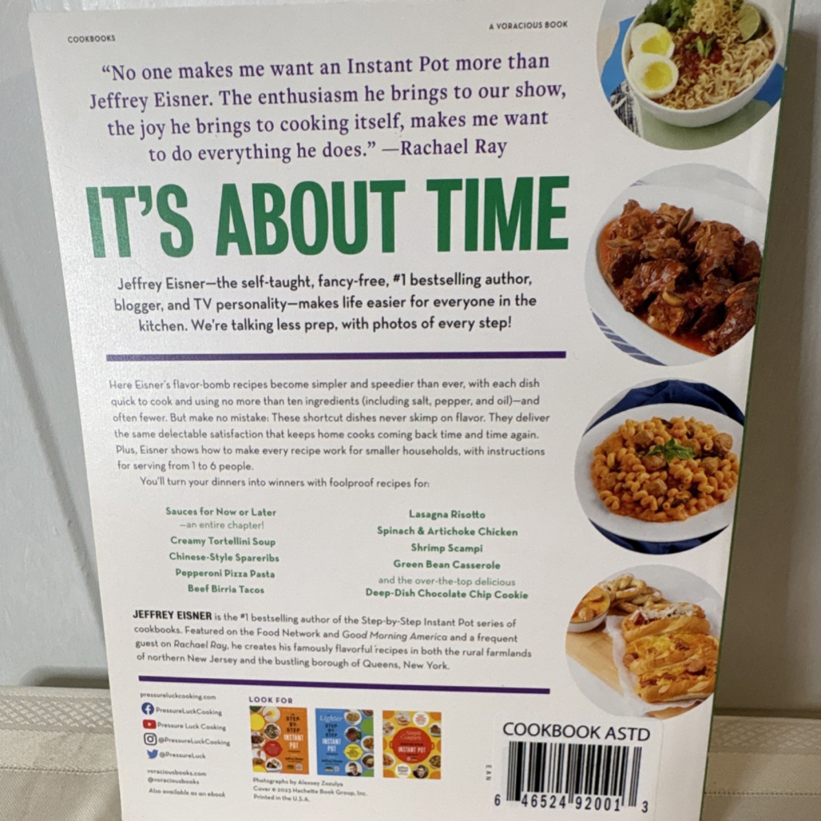 Super Shortcut Instant Pot Cookbook by Jeffrey Eisner, Step-by-Step Photos