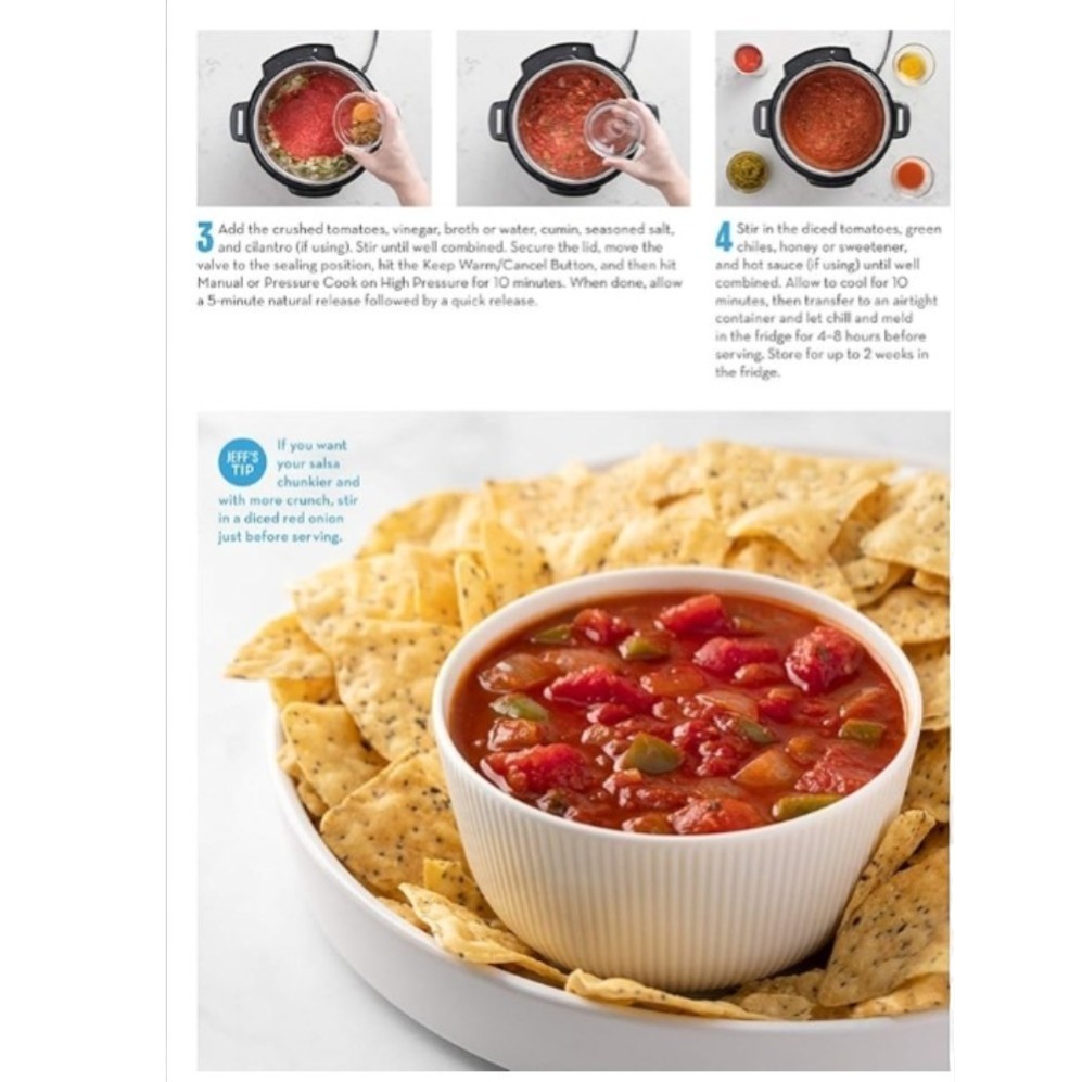 Lighter Step-by-Step Instant Pot, By Eisner, Easy Recipes Slimmer Healthier You