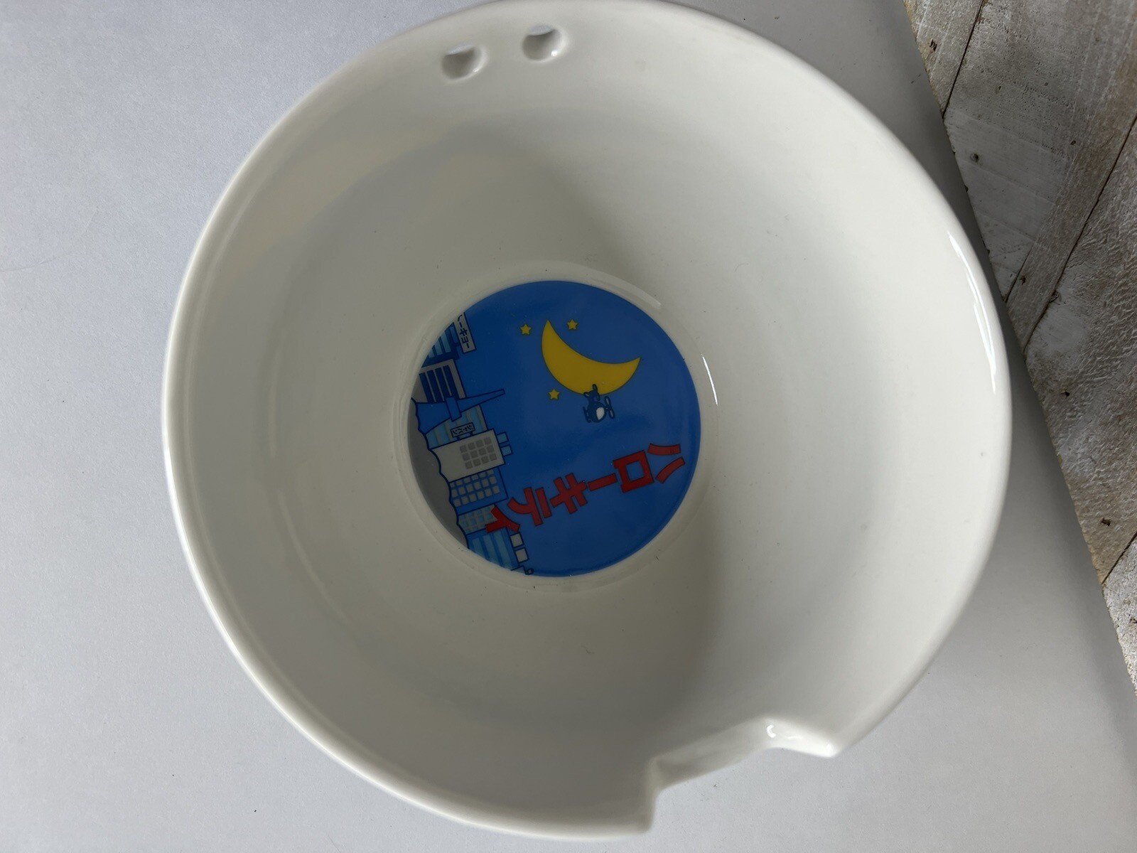 Bioworld Hello Kitty Kaiju Ceramic 20 oz Ramen Bowl with Wood Chop Sticks