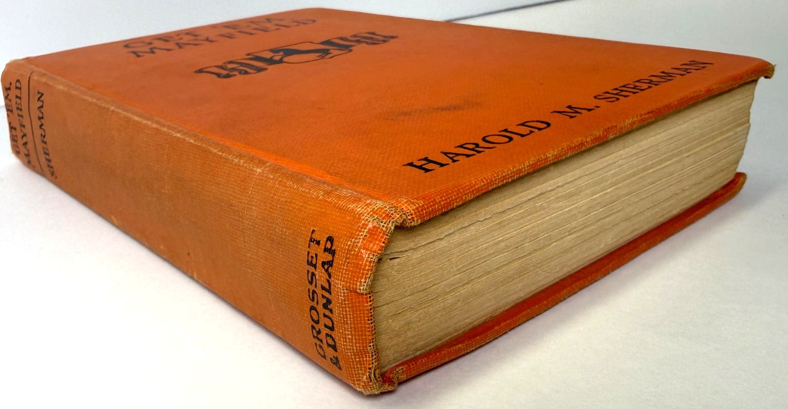 Get ‘Em, Mayfield, Harold M Sherman 1927 D. Appleton 1st edition – Basketball