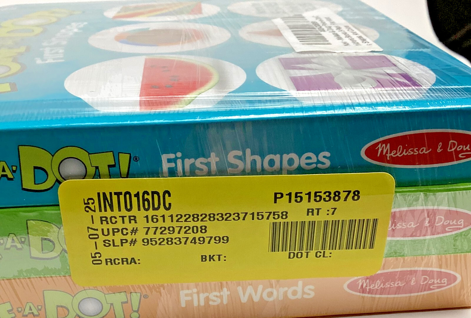 Melissa & Doug Poke A Dot, 3 Pack, 1st Words, Shapes & Colors